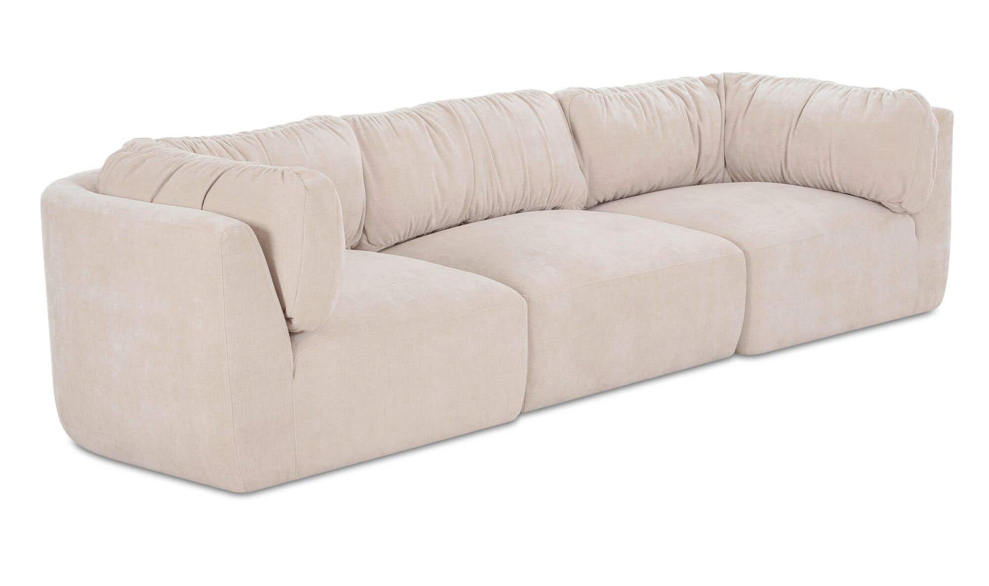 Matina Modular Sofa Oatmeal by Moe's Home Collection - view 4