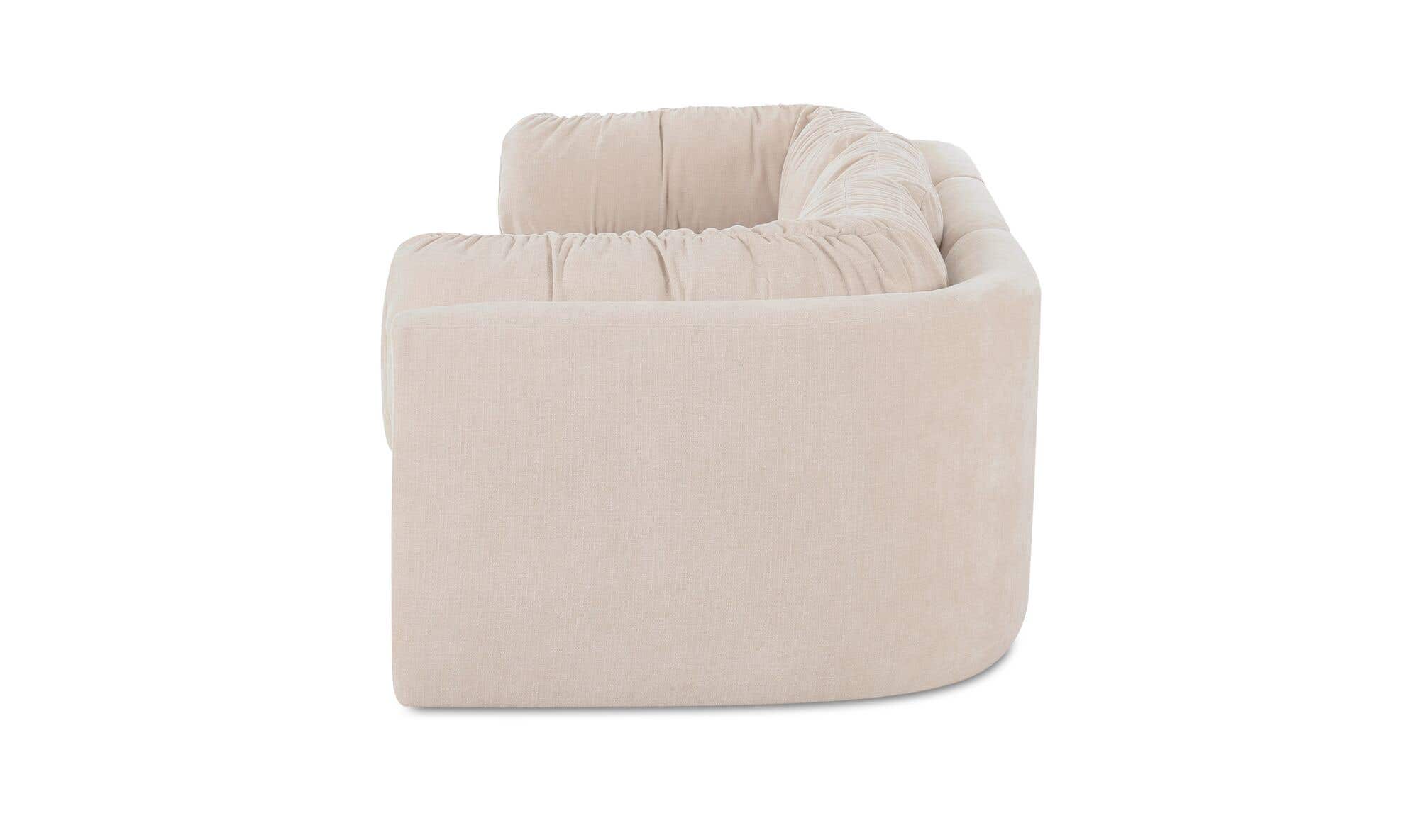 Matina Modular Sofa Oatmeal by Moe's Home Collection - view 9