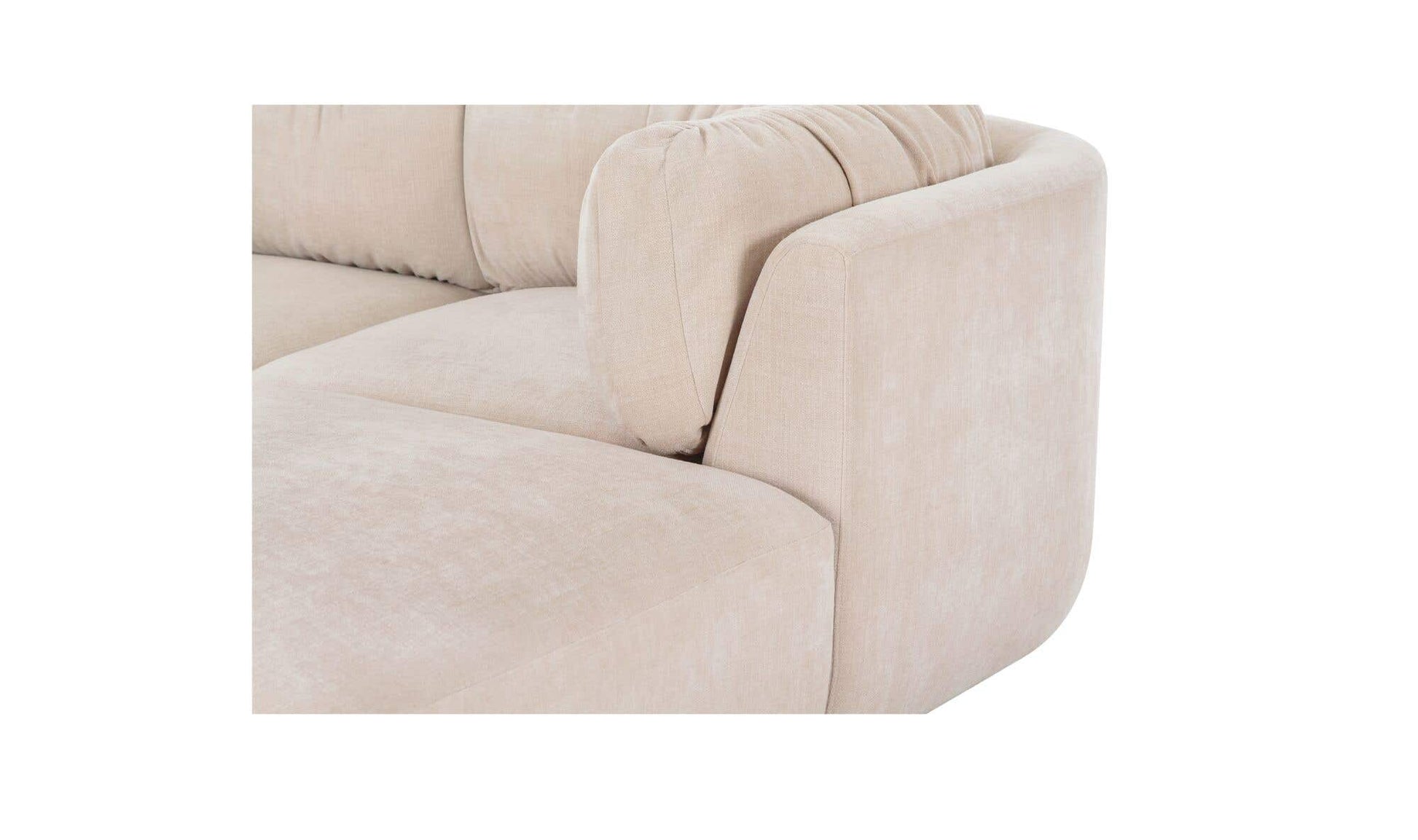 Matina Nook Modular Sectional Oatmeal by Moe's Home Collection - view 11