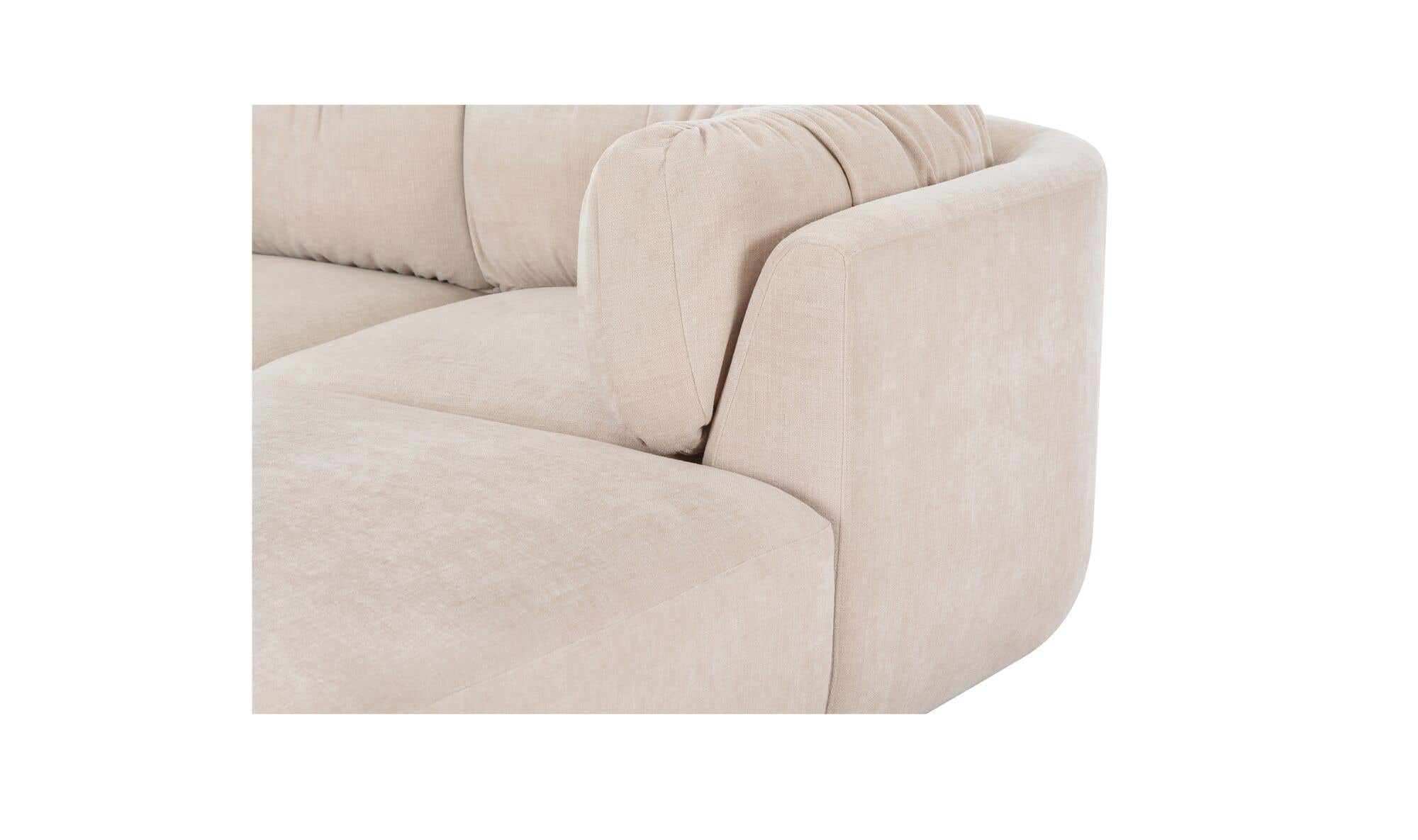 Matina Nook Modular Sectional Oatmeal by Moe's Home Collection - view 11