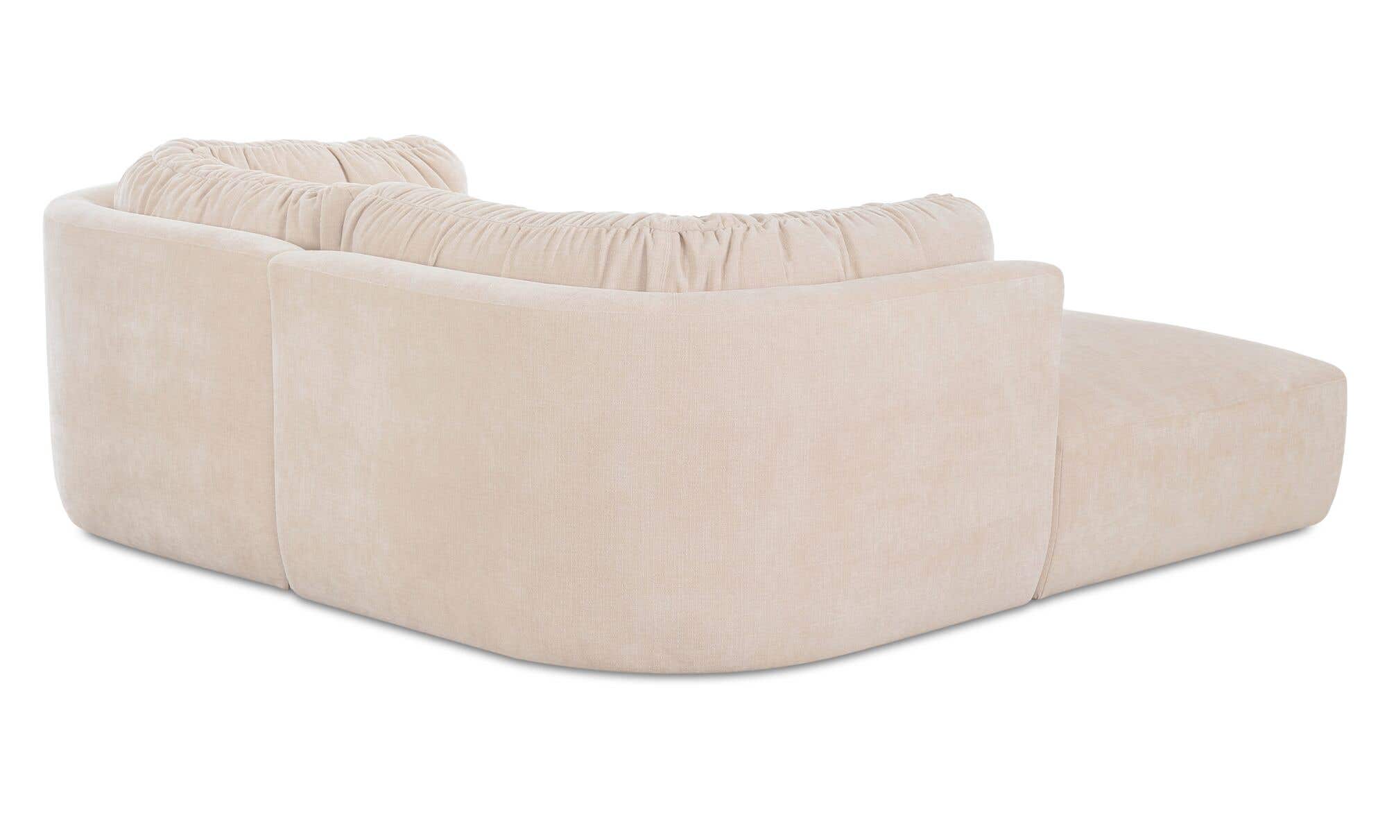 Matina Nook Modular Sectional Oatmeal by Moe's Home Collection - view 6