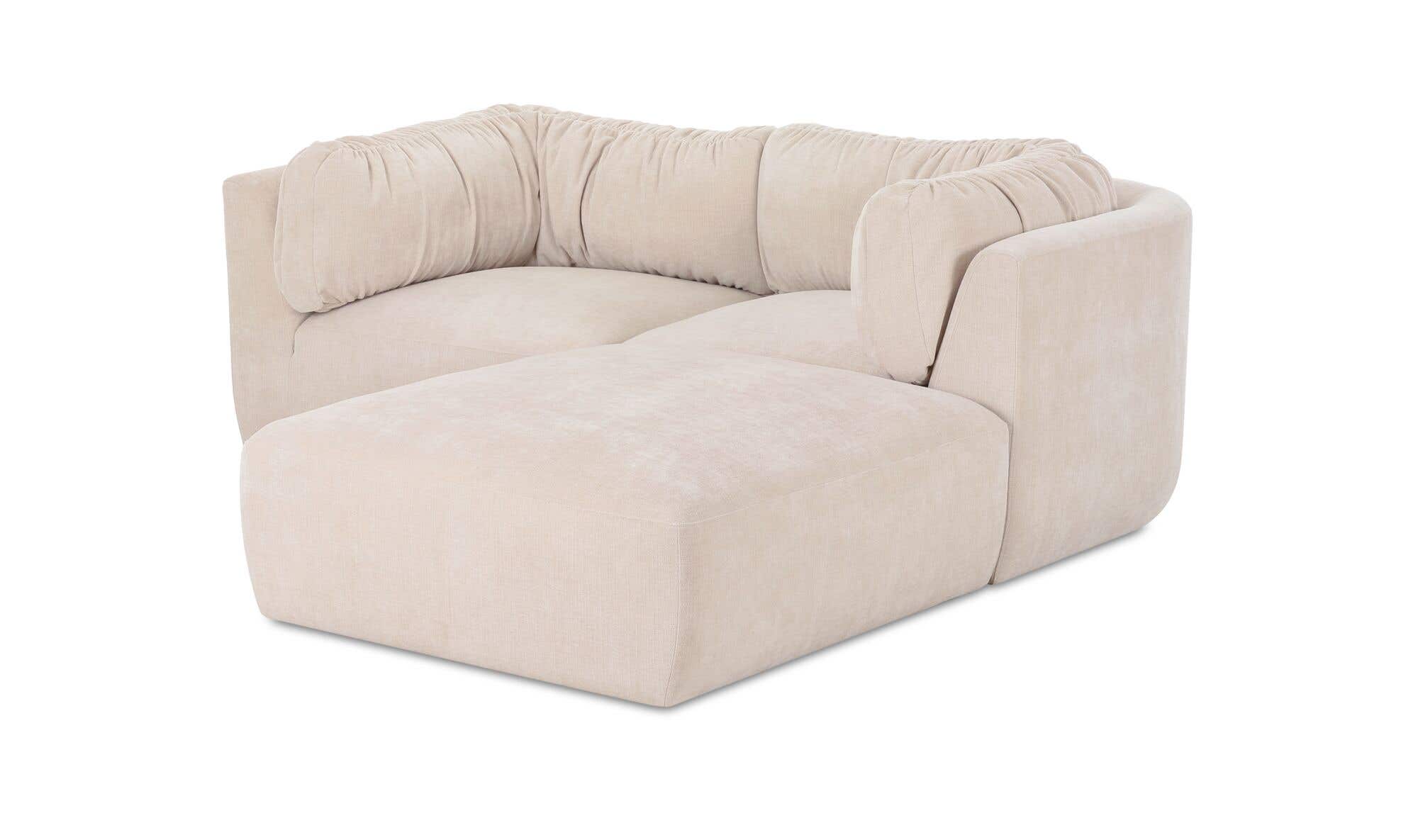 Matina Nook Modular Sectional Oatmeal by Moe's Home Collection - view 10