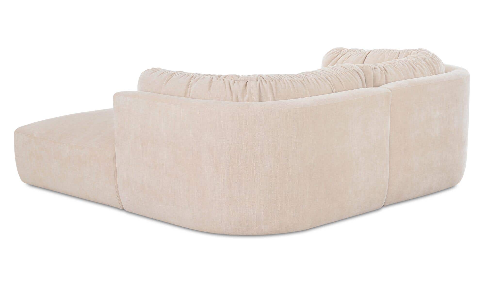 Matina Nook Modular Sectional Oatmeal by Moe's Home Collection - view 8