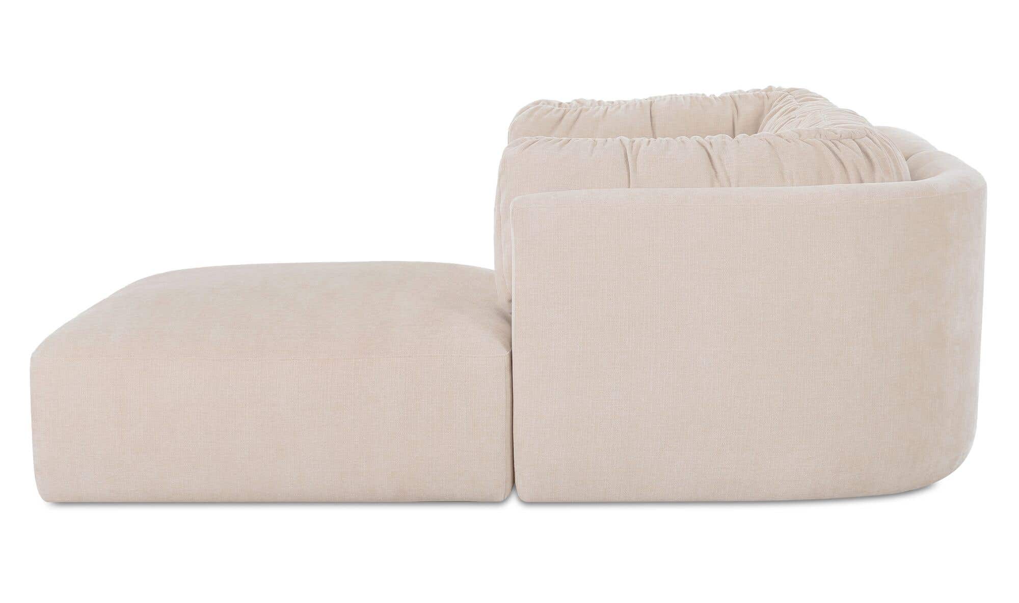 Matina Nook Modular Sectional Oatmeal by Moe's Home Collection - view 9