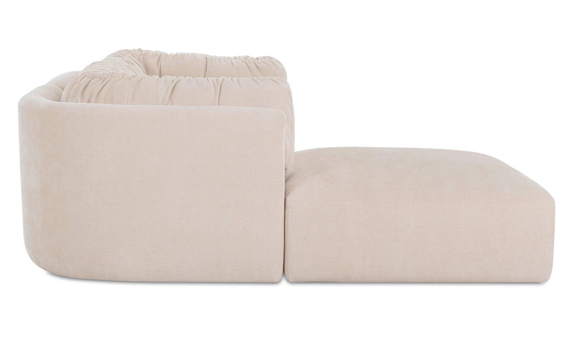 Matina Nook Modular Sectional Oatmeal by Moe's Home Collection - view 5