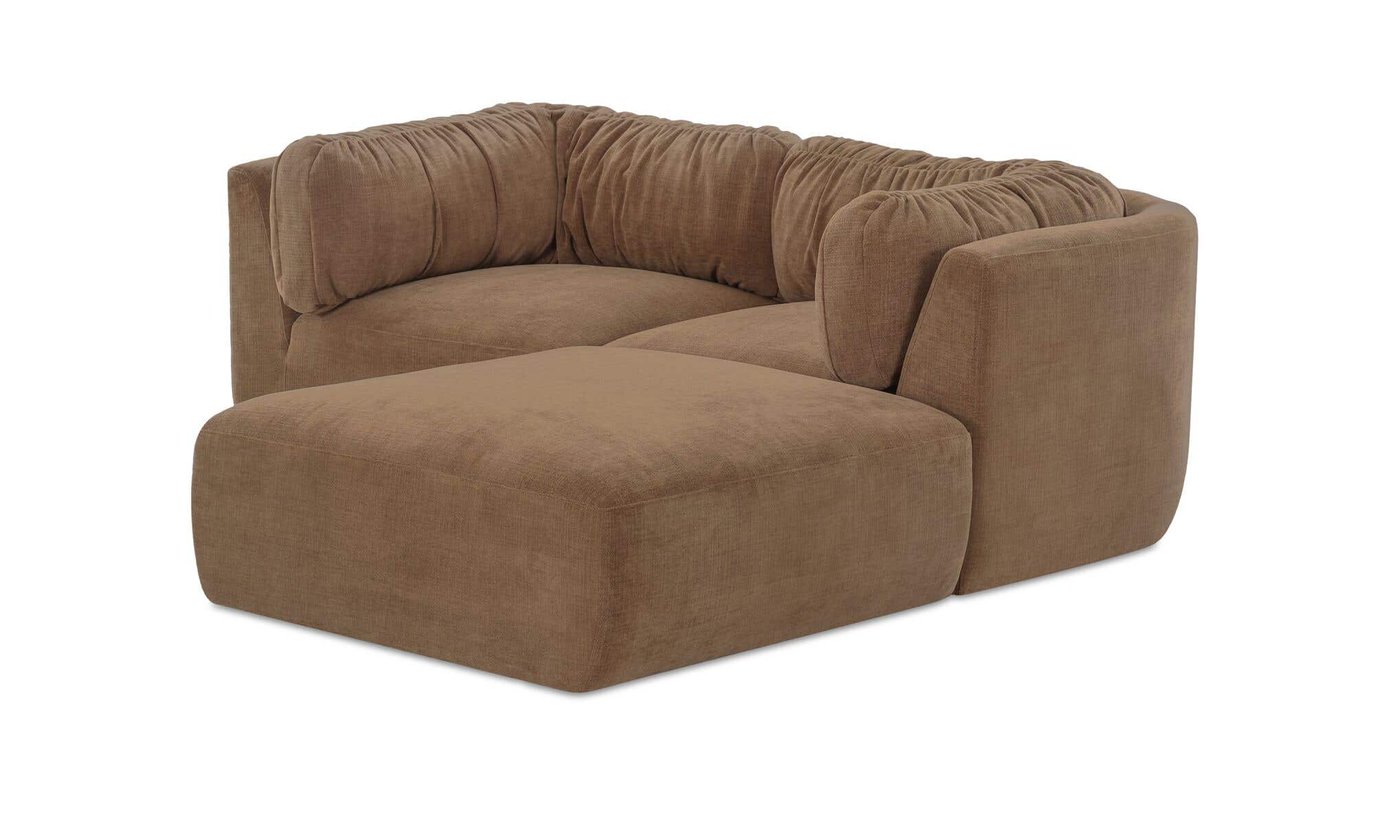 Matina Nook Modular Sectional Taupe by Moe's Home Collection - view 4