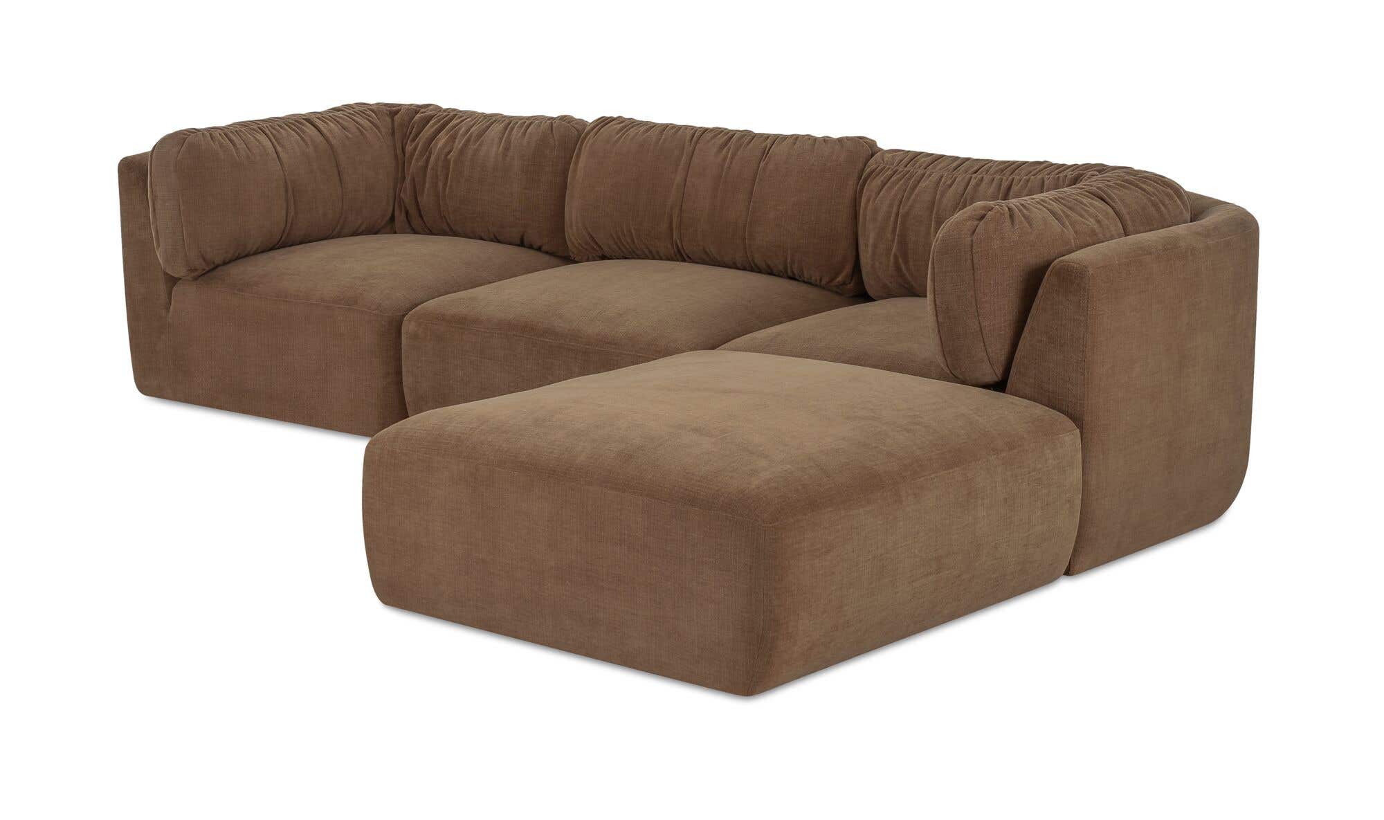 Matina Lounge Modular Sectional Taupe by Moe's Home Collection - view 7