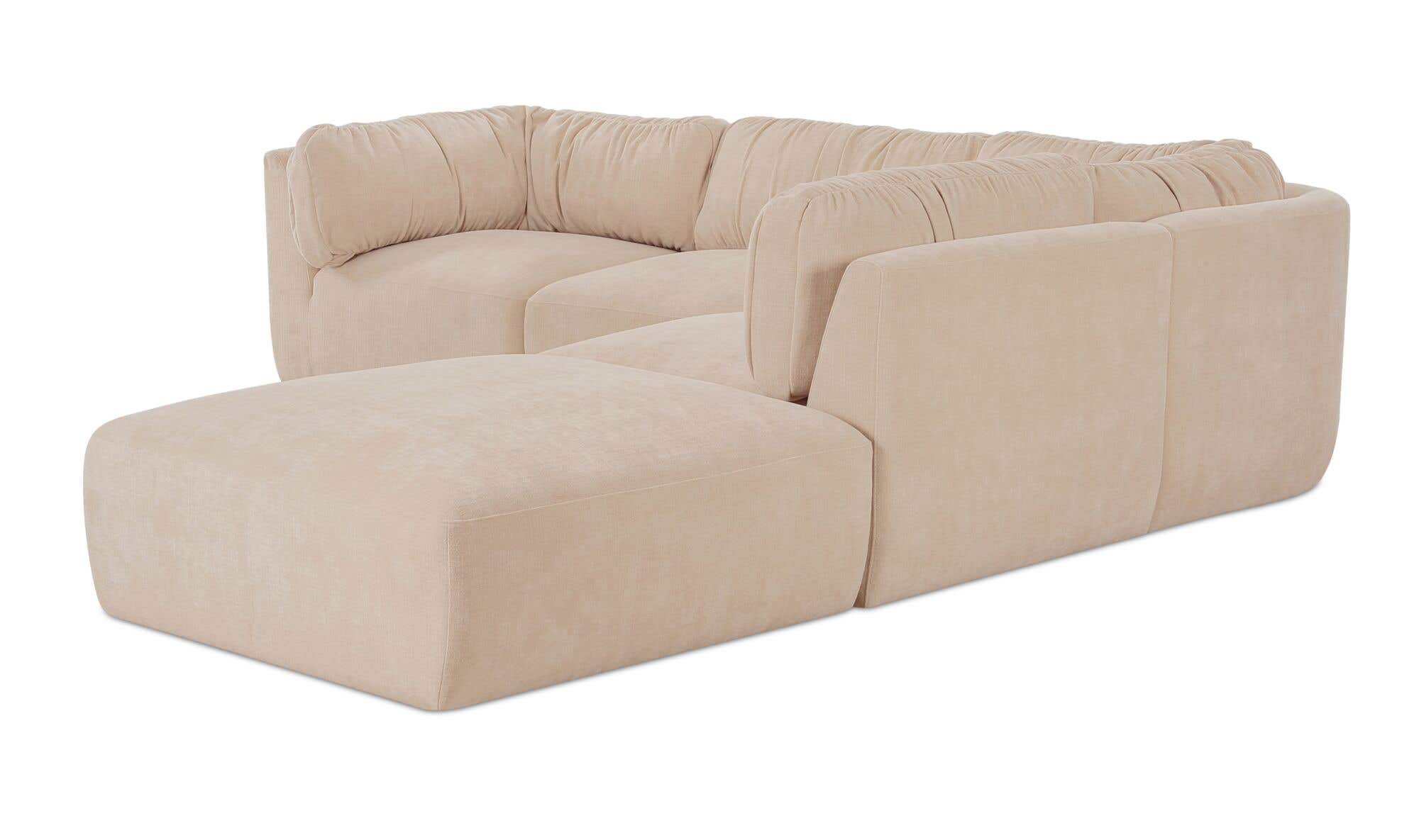 Matina Dream Modular Sectional Oatmeal by Moe's Home Collection - view 6