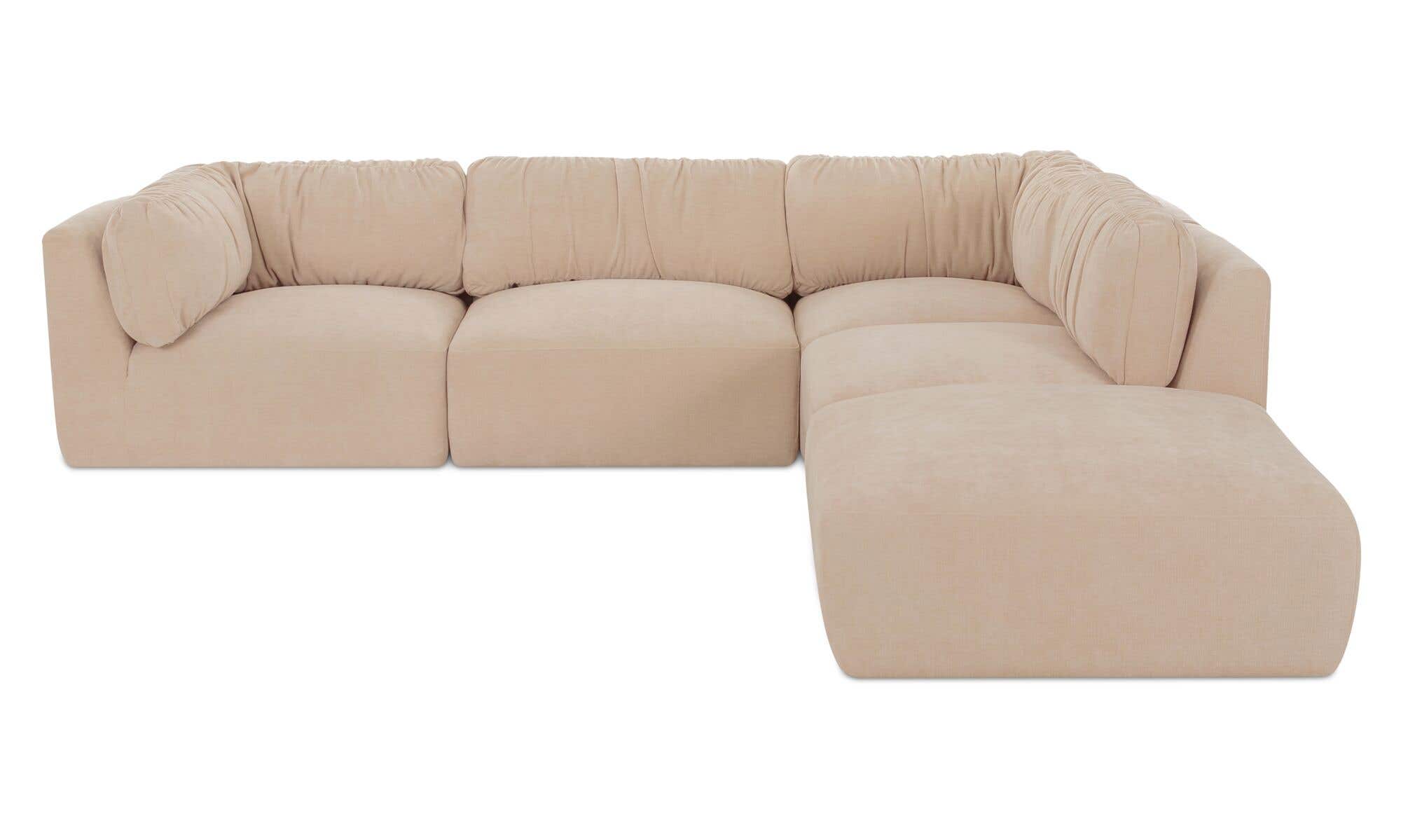 Matina Dream Modular Sectional Oatmeal by Moe's Home Collection - view 4