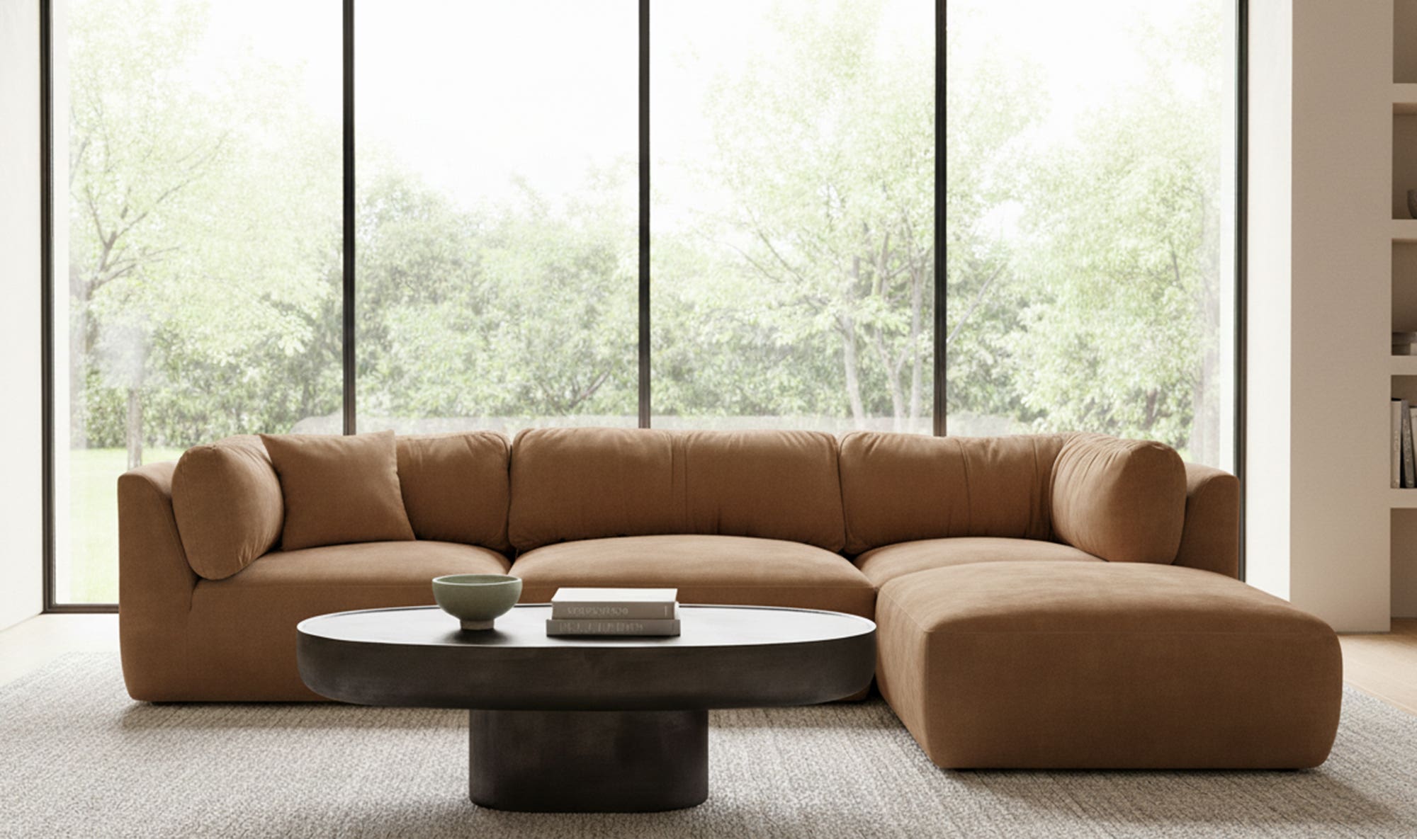 Matina Dream Modular Sectional Taupe by Moe's Home Collection - view 4