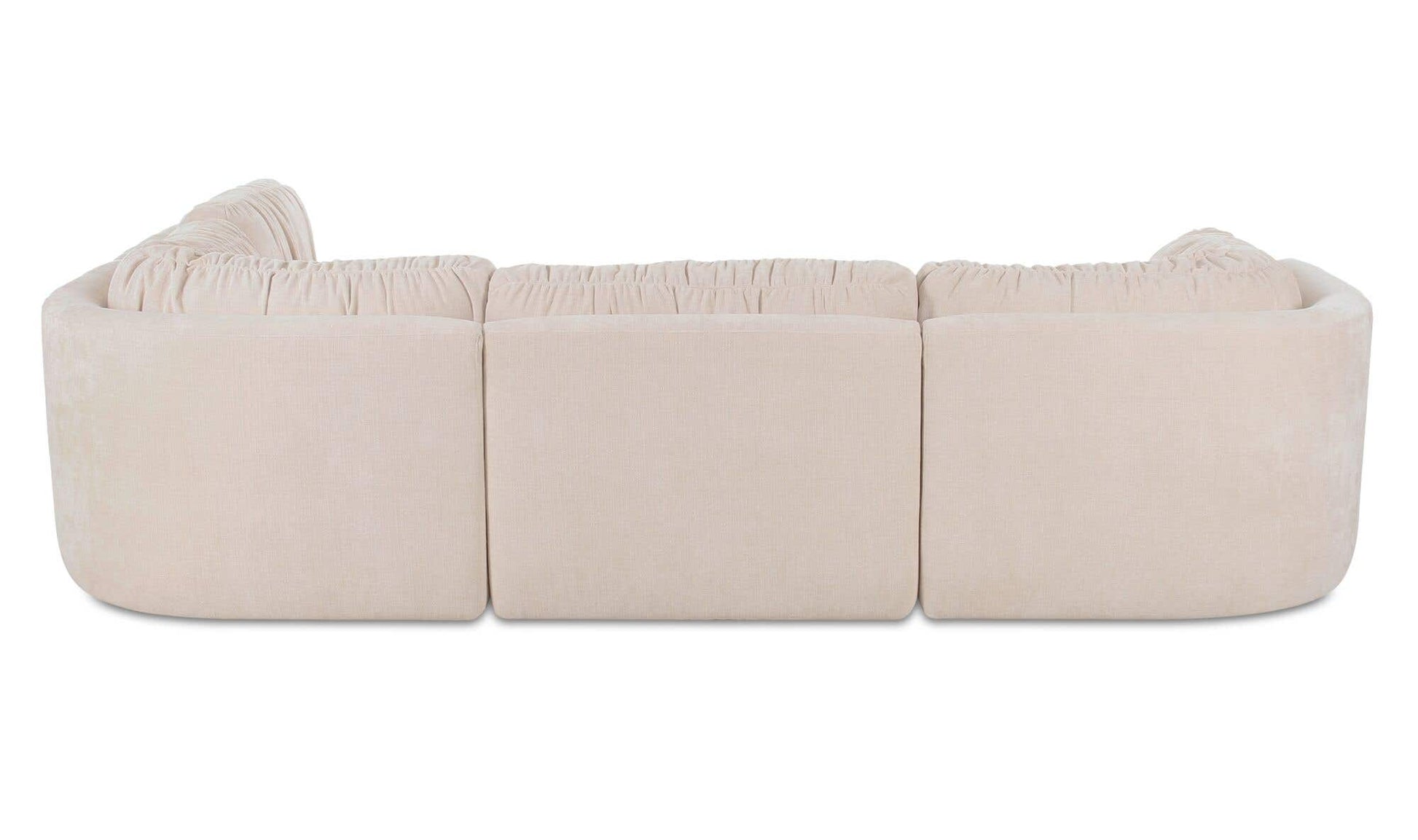 Matina Classic L Modular Sectional Oatmeal by Moe's Home Collection - view 9