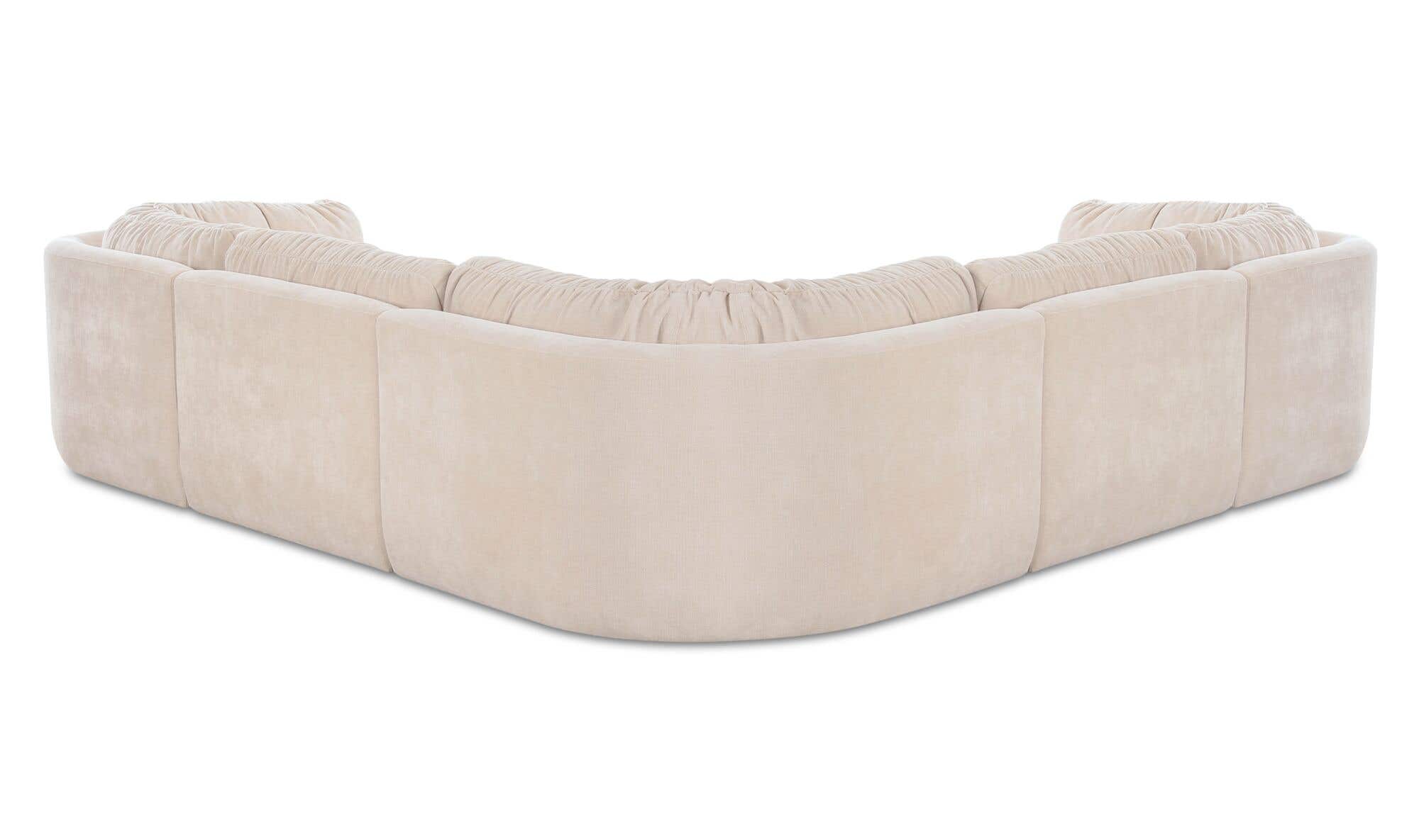 Matina Classic L Modular Sectional Oatmeal by Moe's Home Collection - view 8