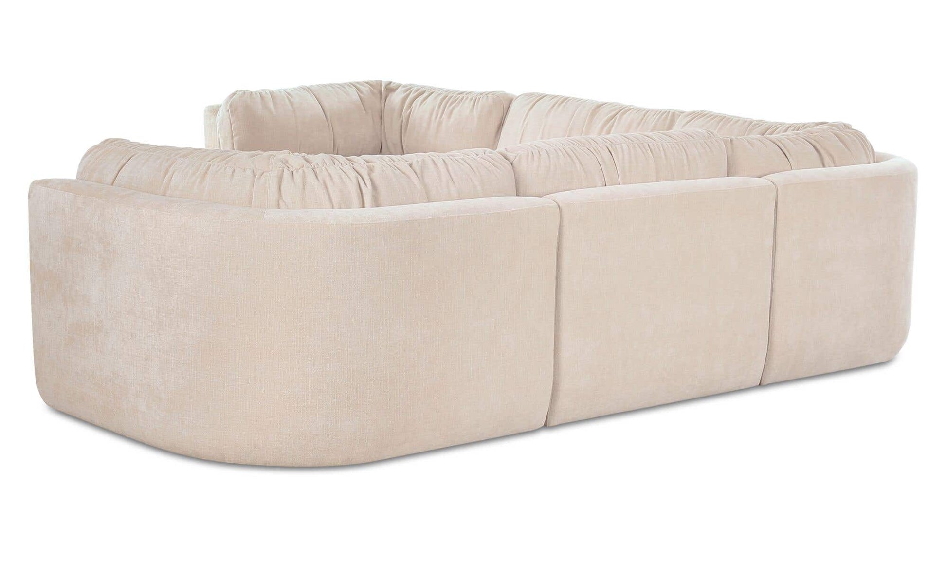 Matina Classic L Modular Sectional Oatmeal by Moe's Home Collection - view 12