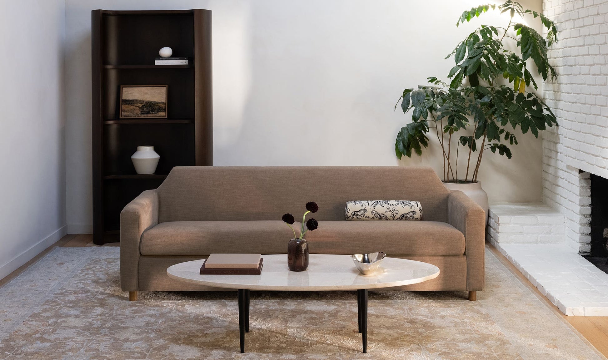 Finch Sofa Soft Brown by Moe's Home Collection - view 9