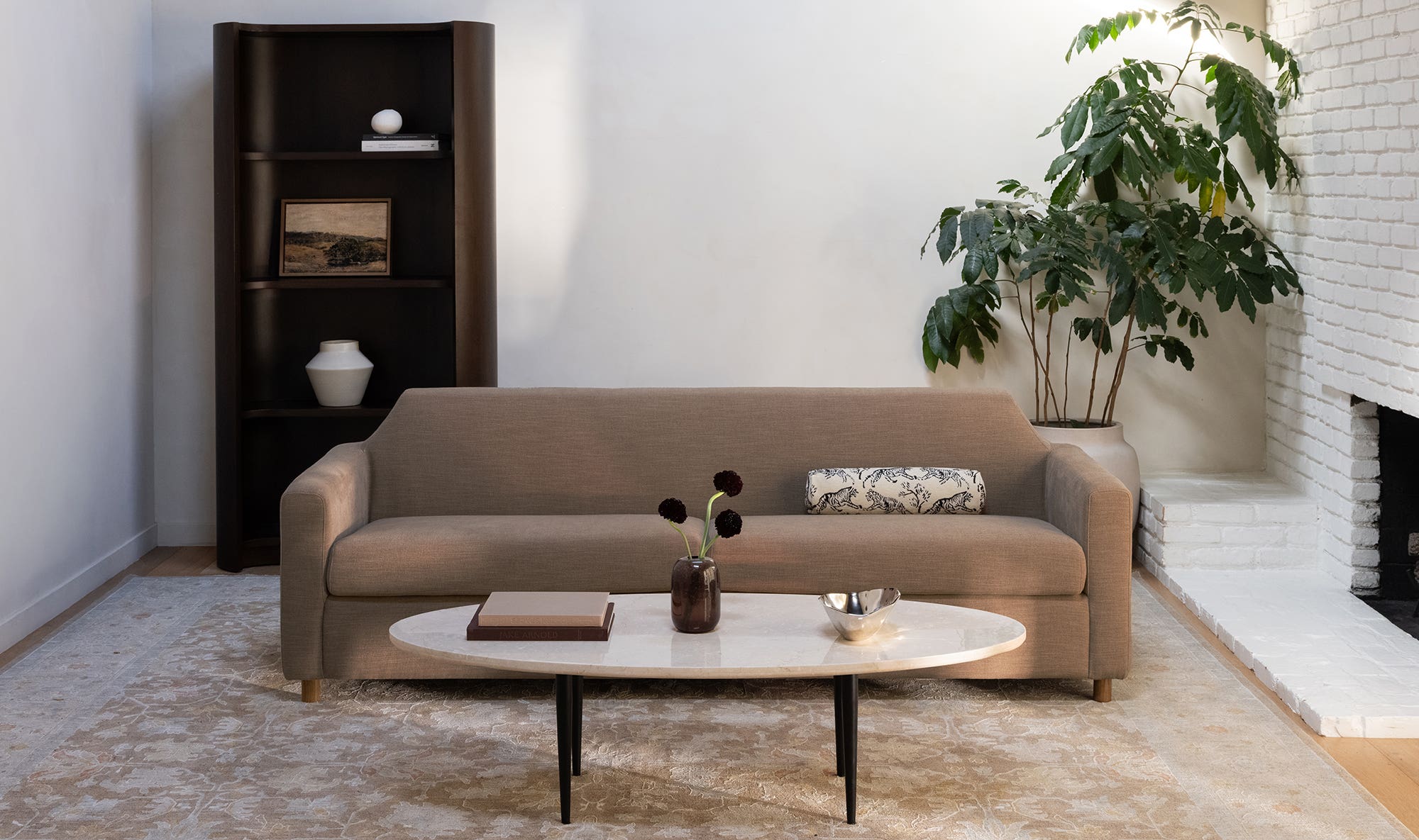 Finch Sofa Soft Brown by Moe's Home Collection - view 9