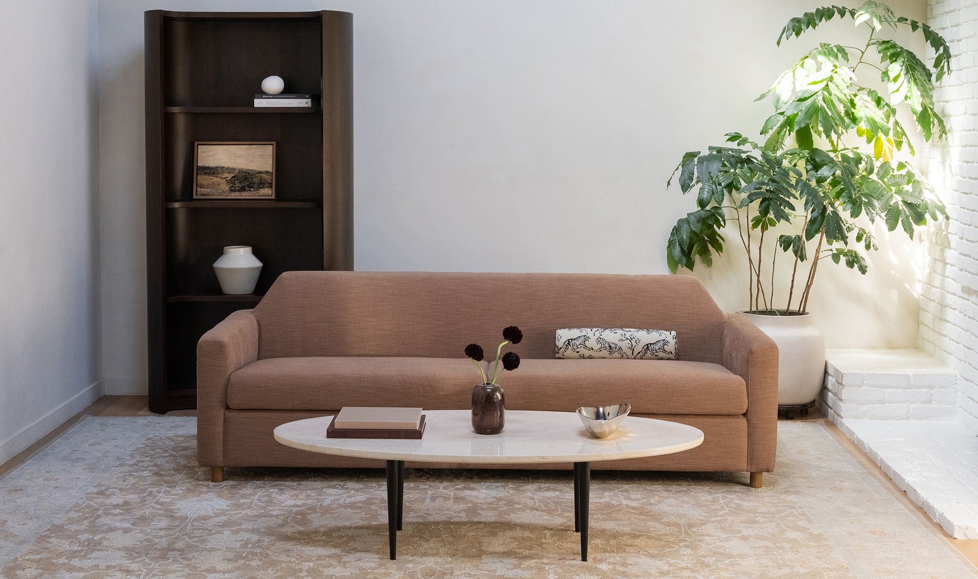 Finch Sofa Washed Pink by Moe's Home Collection - view 9