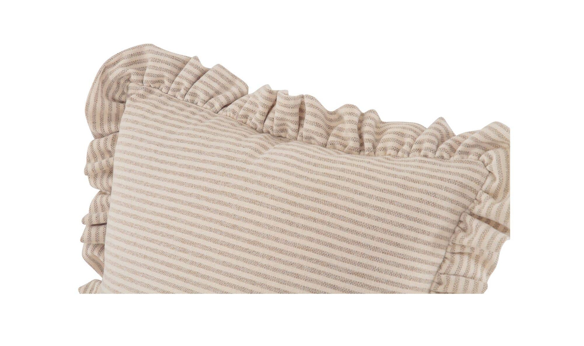 Betty 20 Inch Cushion Beige Stripe by Moe's Home Collection - view 6