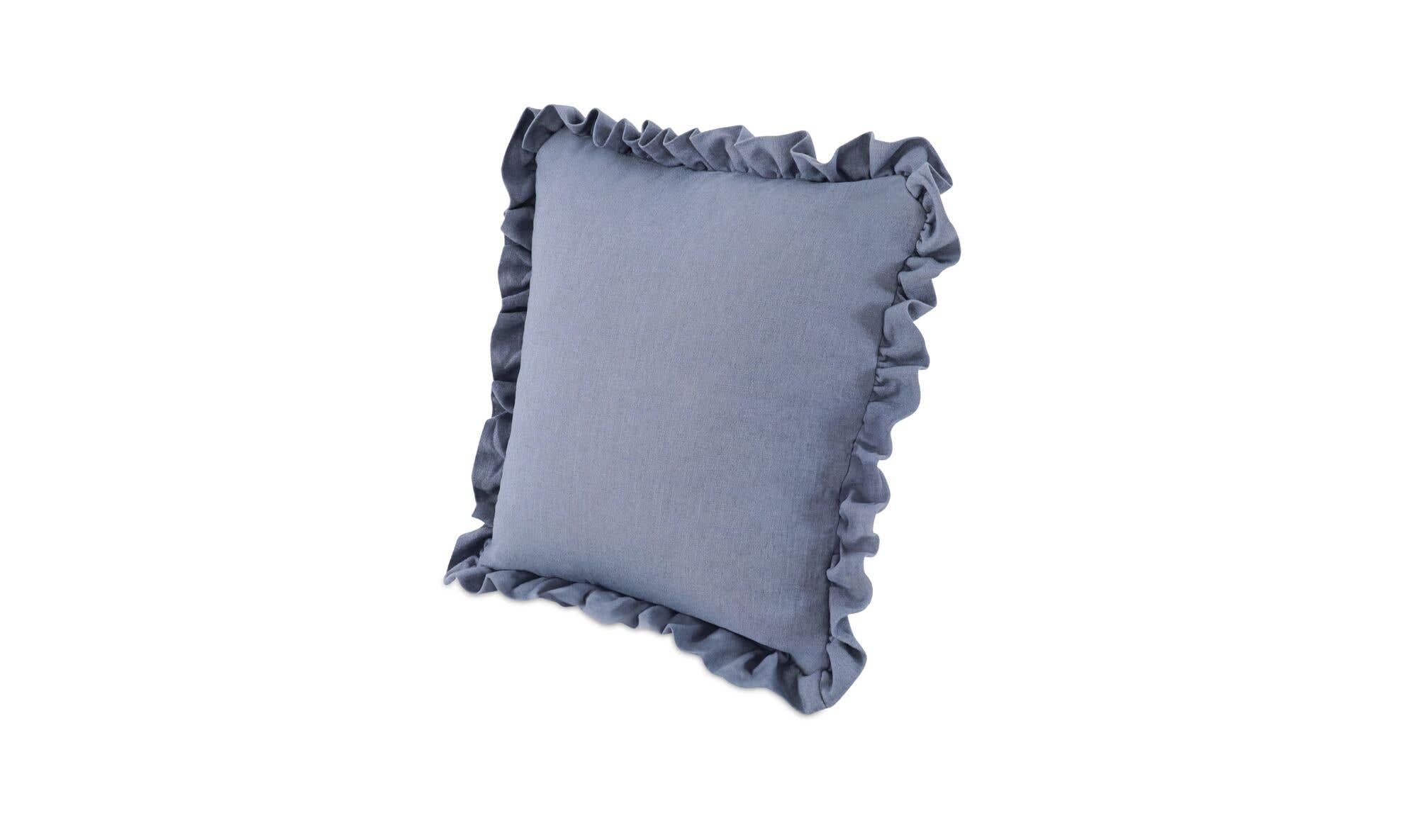 Betty 25 Inch Cushion Blue by Moe's Home Collection - view 5