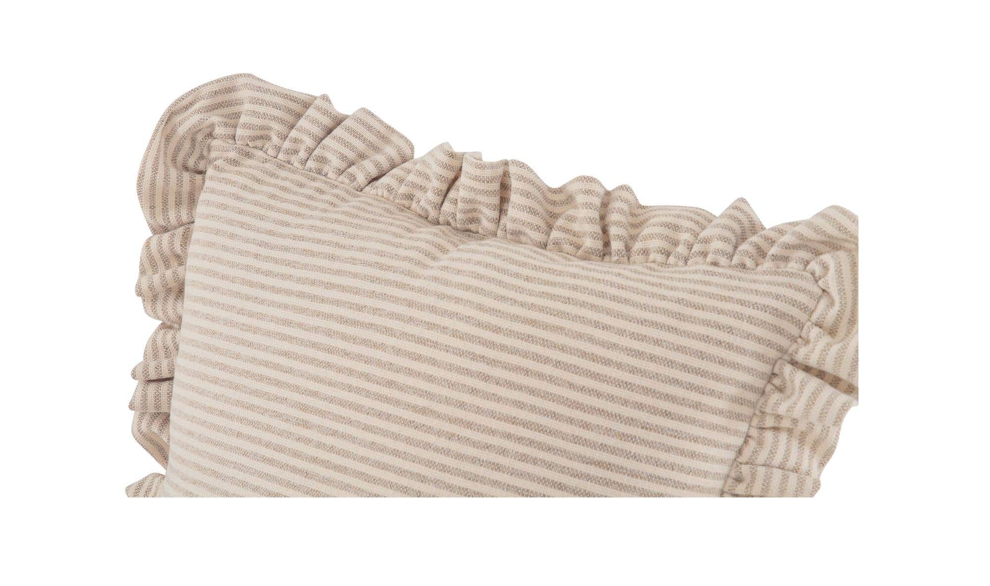 Betty 25 Inch Cushion Beige Stripe by Moe's Home Collection - view 6