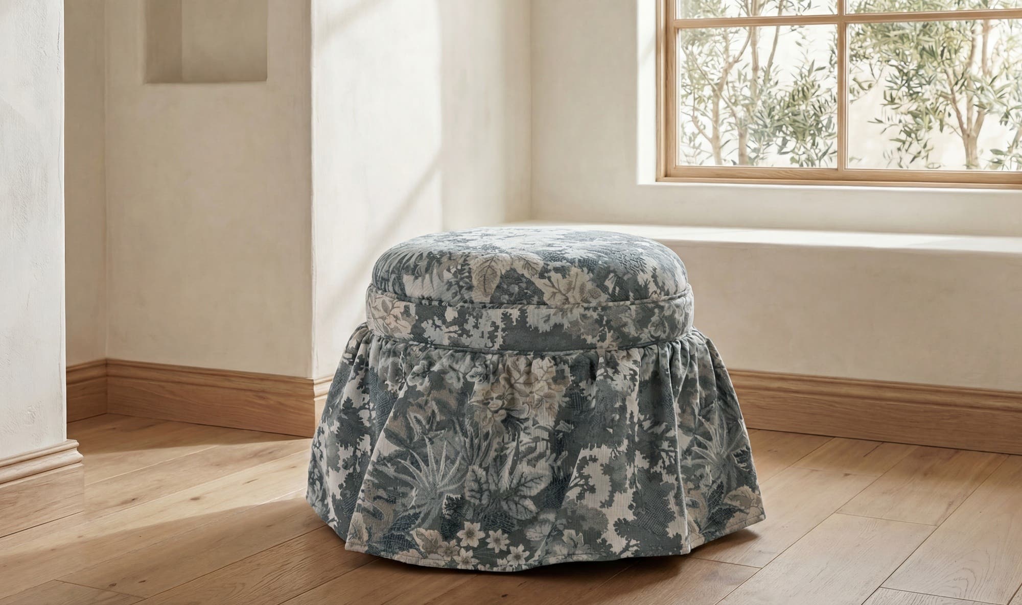 Heidi Storage Ottoman Tapestry by Moe's Home Collection - view 4