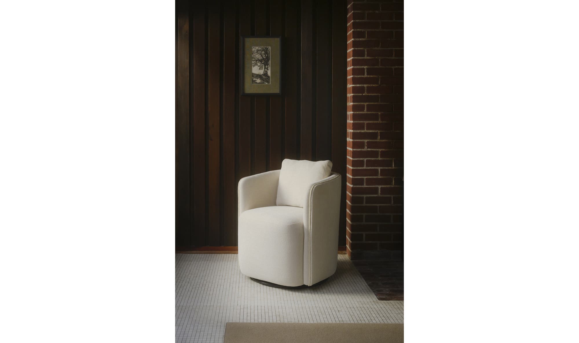 Cecil Dining Chair Warm White by Moe's Home Collection - view 4