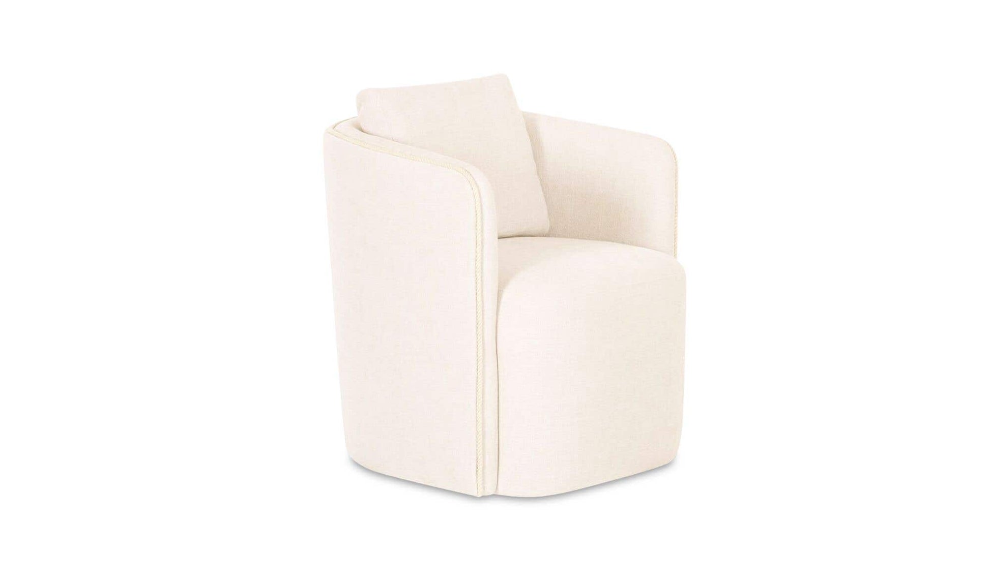Cecil Dining Chair Warm White by Moe's Home Collection - view 6