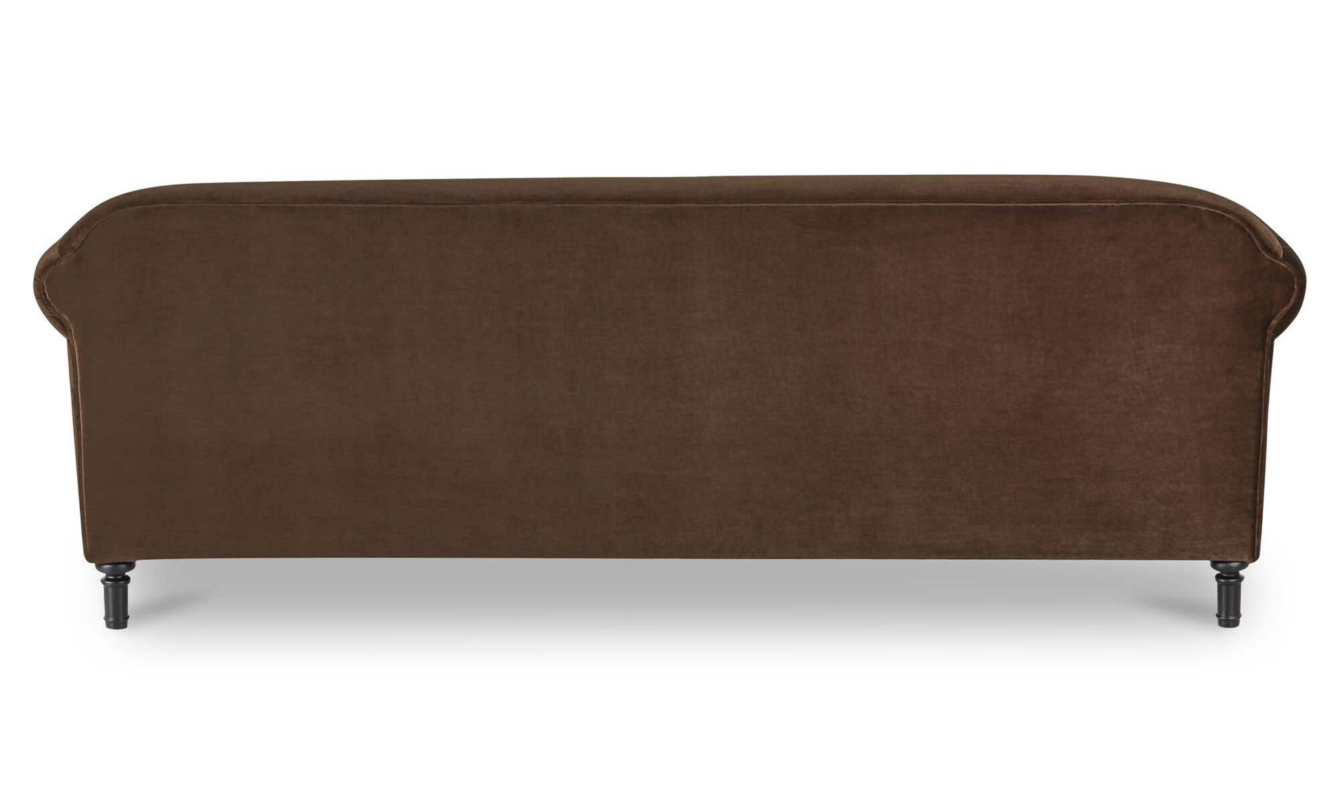Harmony Sofa Dark Brown Faux Mohair by Moe's Home Collection - view 8