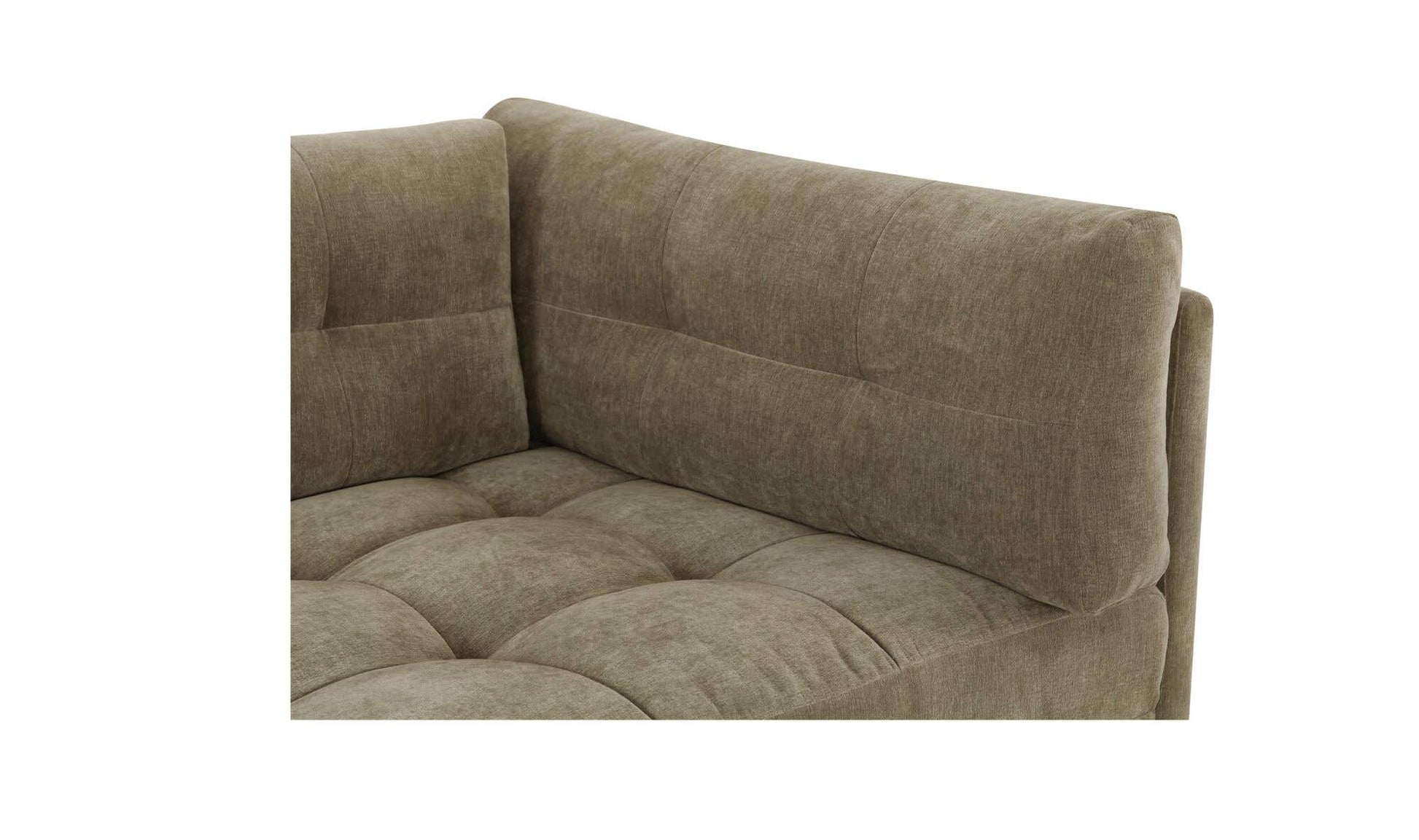 Mischa Left Sectional Sage Green by Moe's Home Collection - view 10