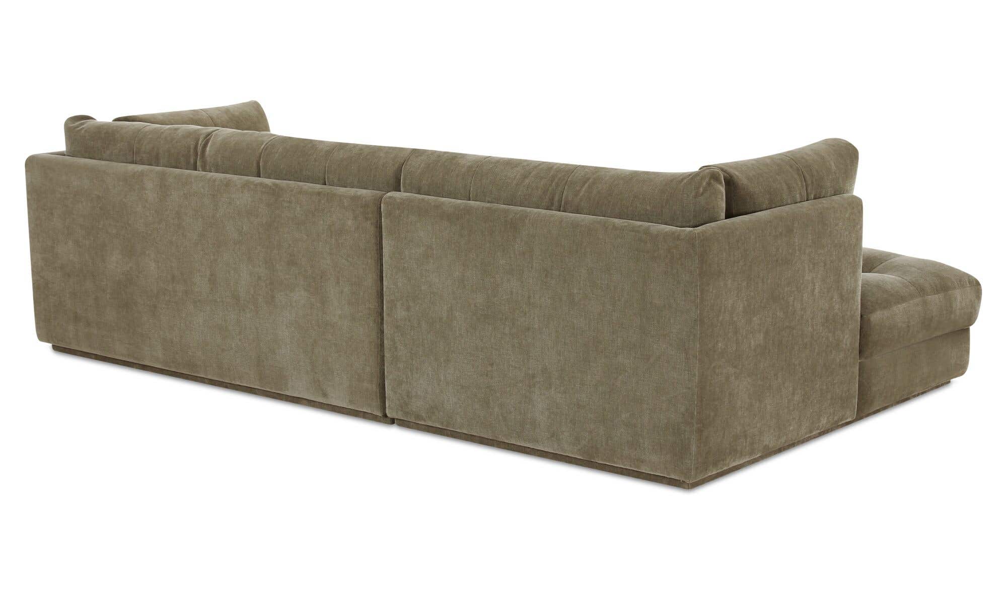 Mischa Left Sectional Sage Green by Moe's Home Collection - view 9