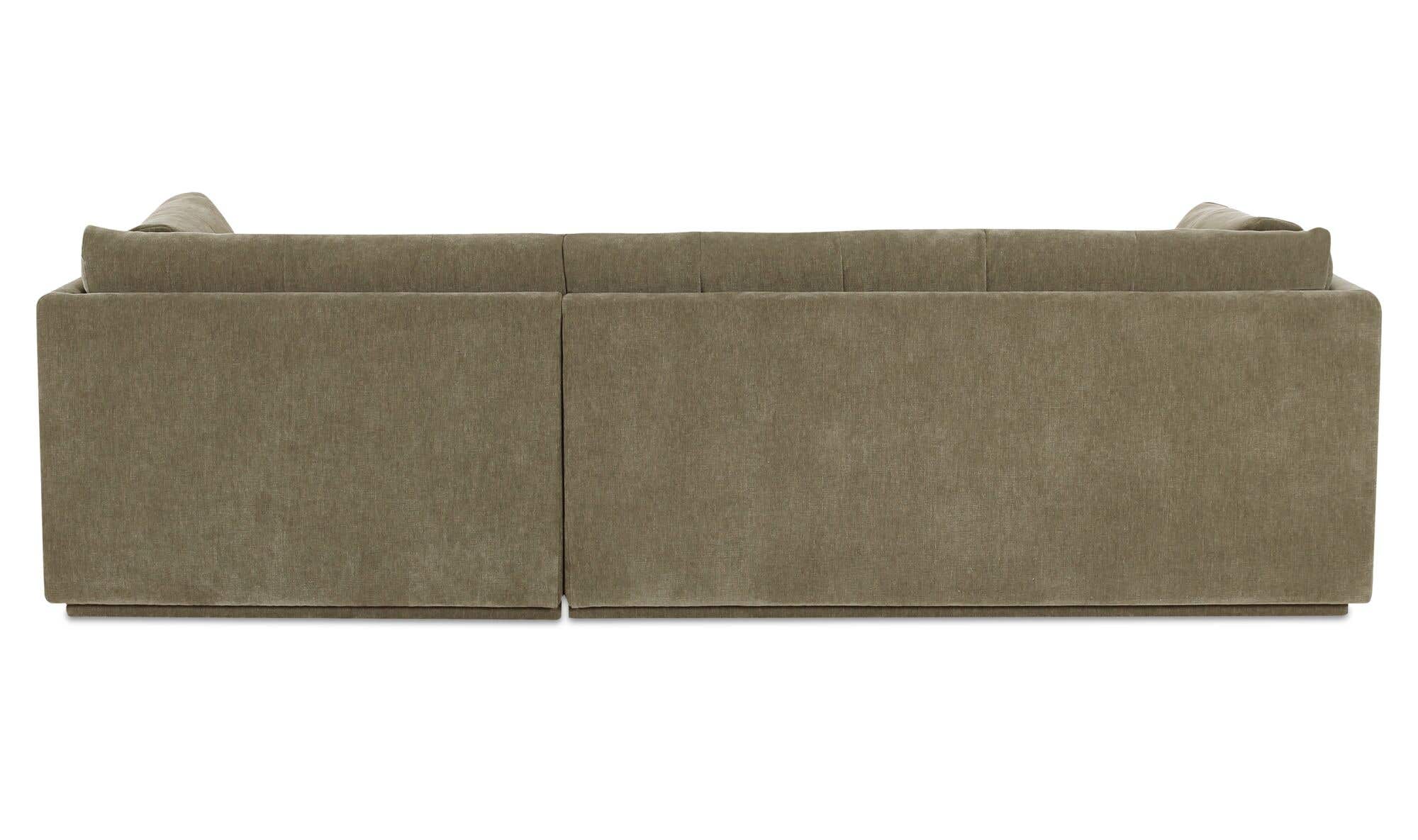 Mischa Right Sectional Sage Green by Moe's Home Collection - view 9