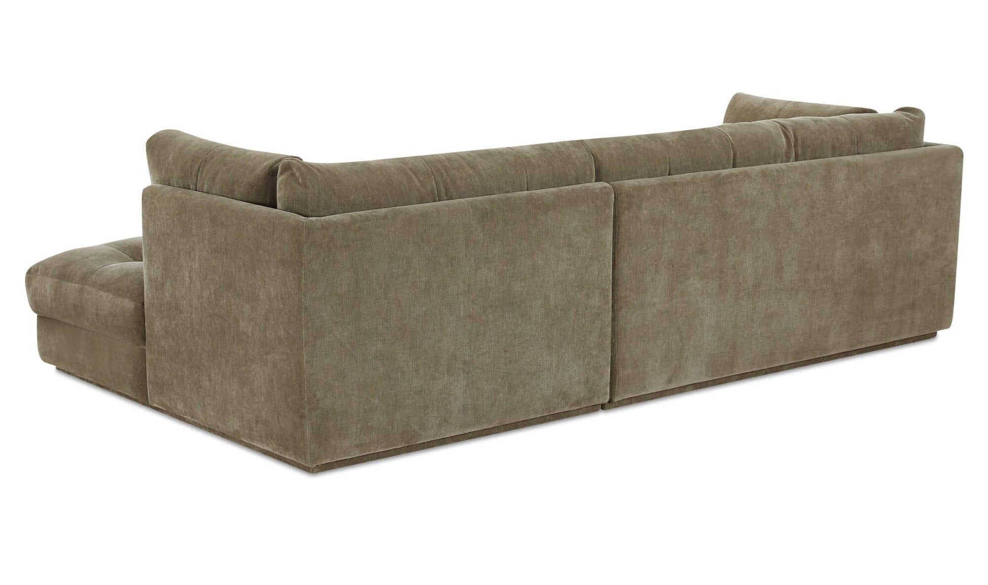 Mischa Right Sectional Sage Green by Moe's Home Collection - view 8