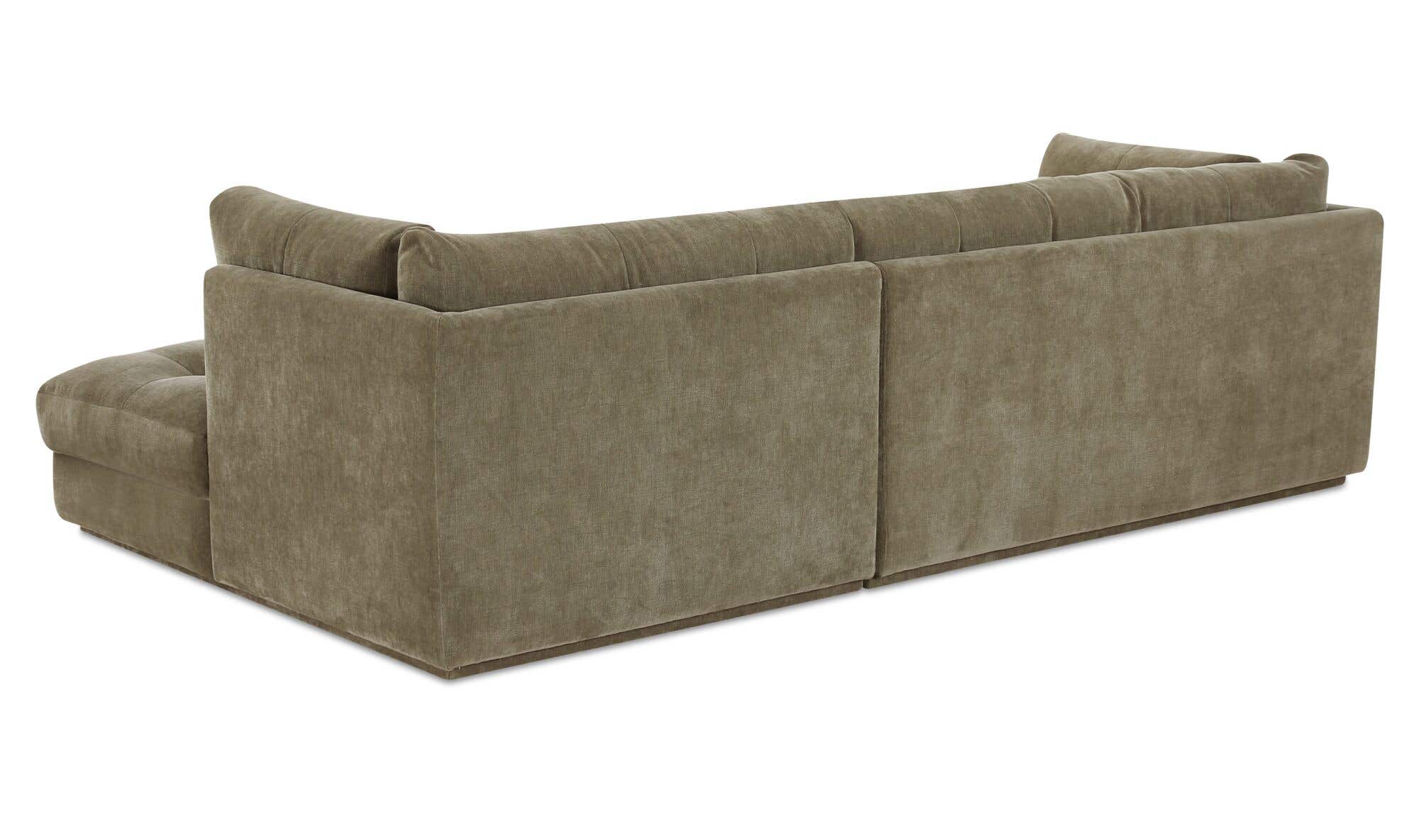 Mischa Right Sectional Sage Green by Moe's Home Collection - view 8