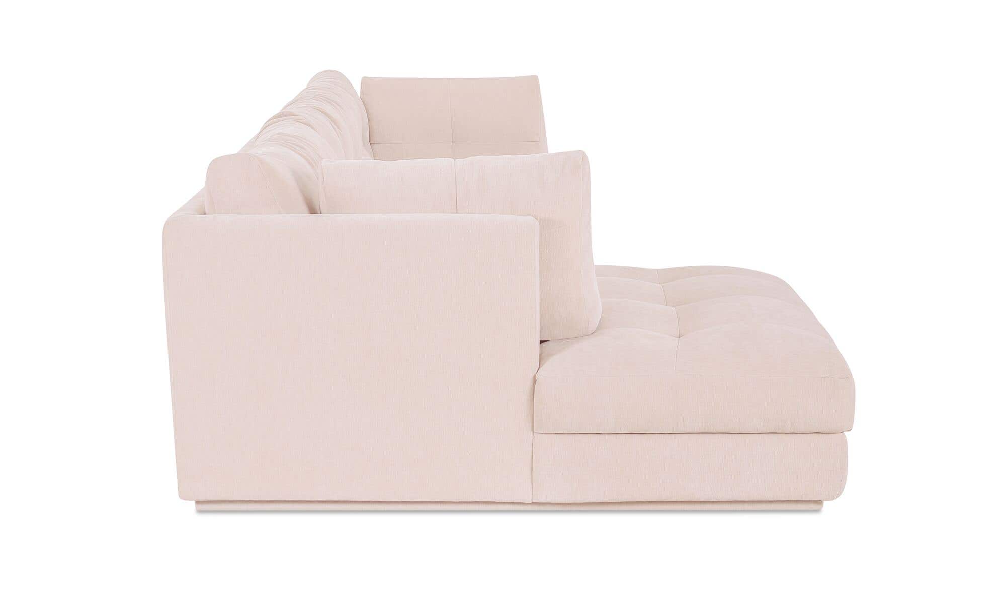 Mischa Sectional Light Beige by Moe's Home Collection - view 7