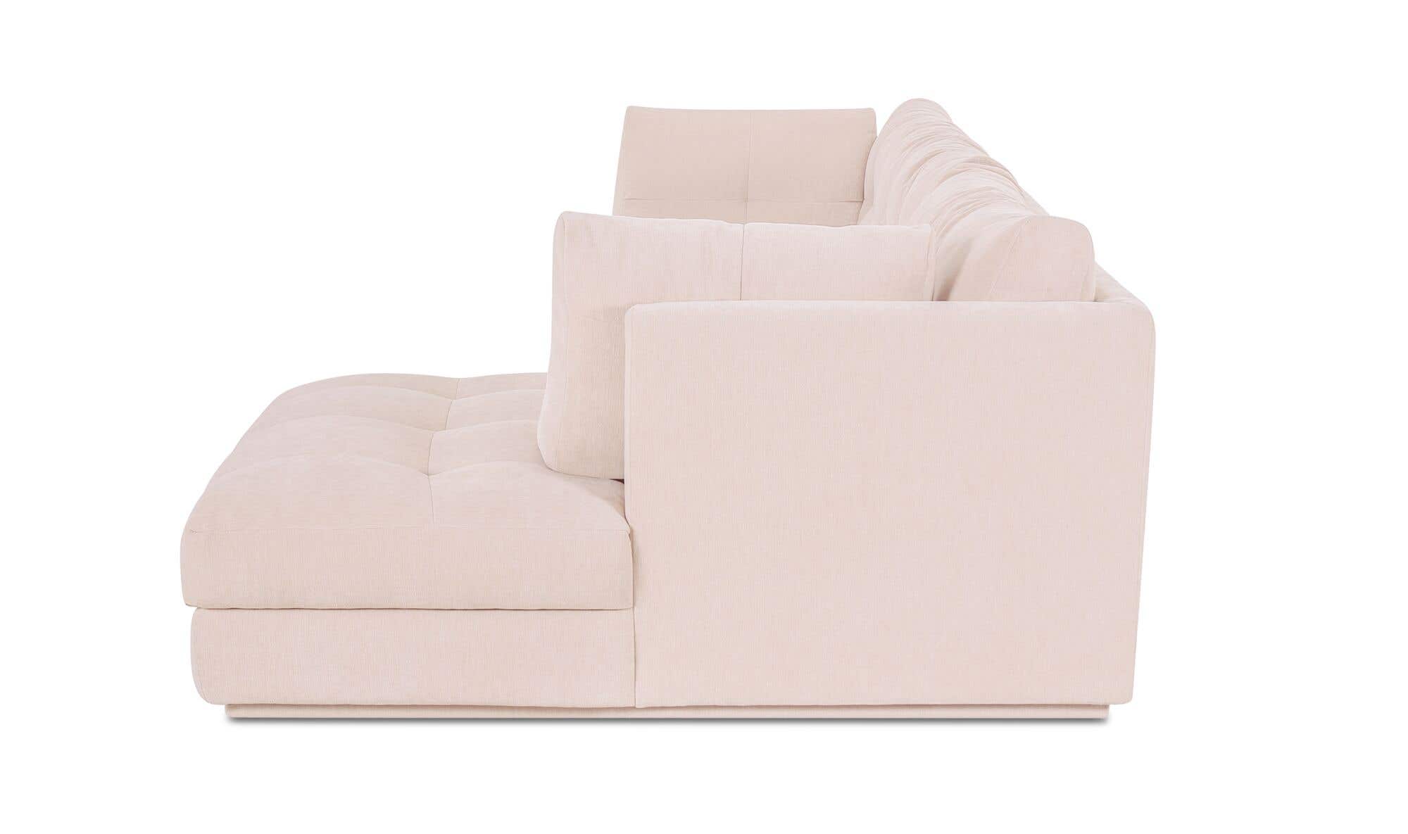 Mischa Sectional Light Beige by Moe's Home Collection - view 7