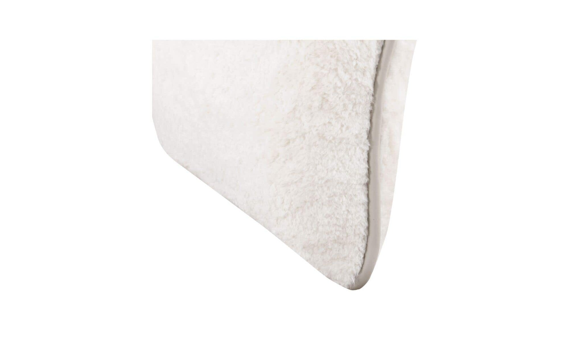 Carr 25In Cushion Faux Fur Cream by Moe's Home Collection - view 7