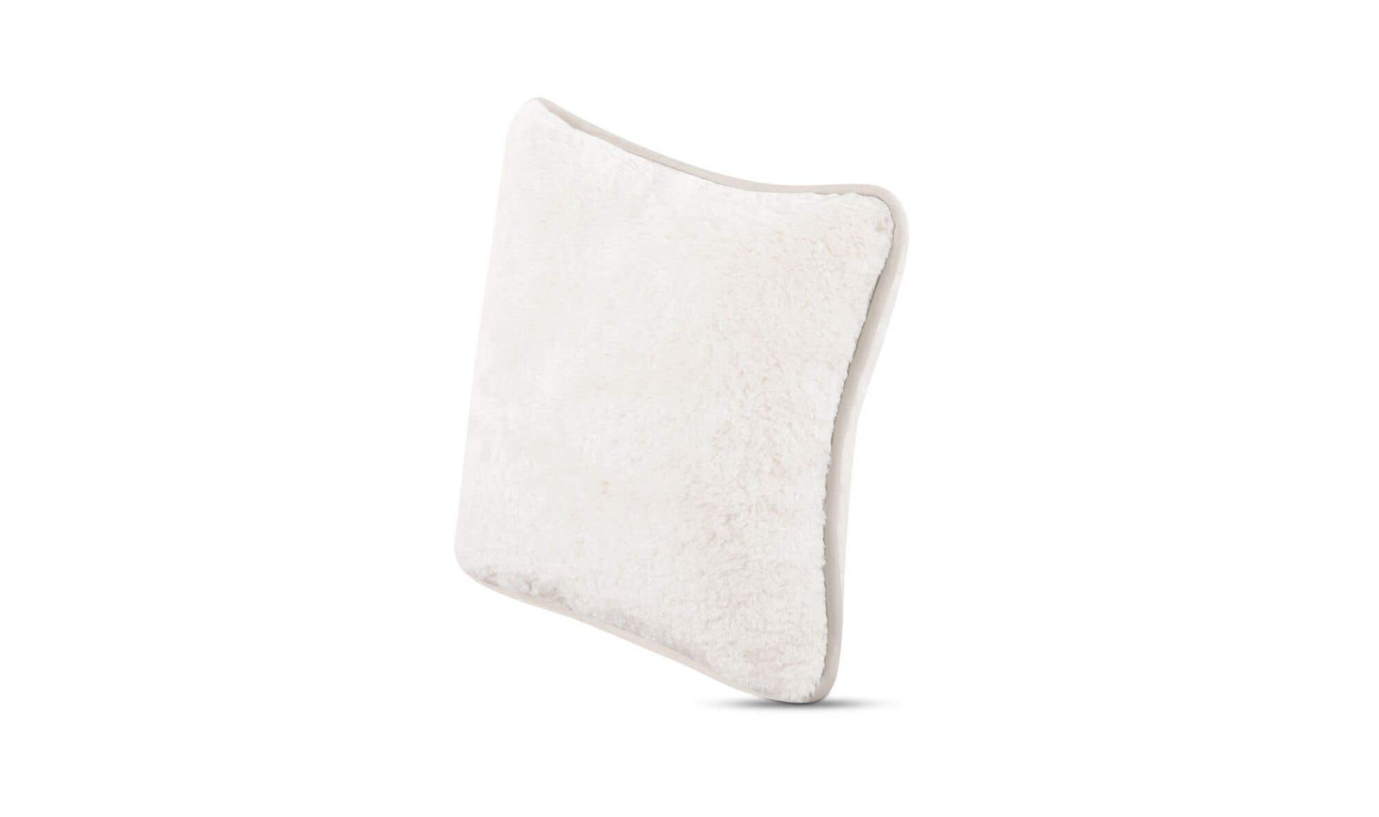 Carr 25In Cushion Faux Fur Cream by Moe's Home Collection - view 4