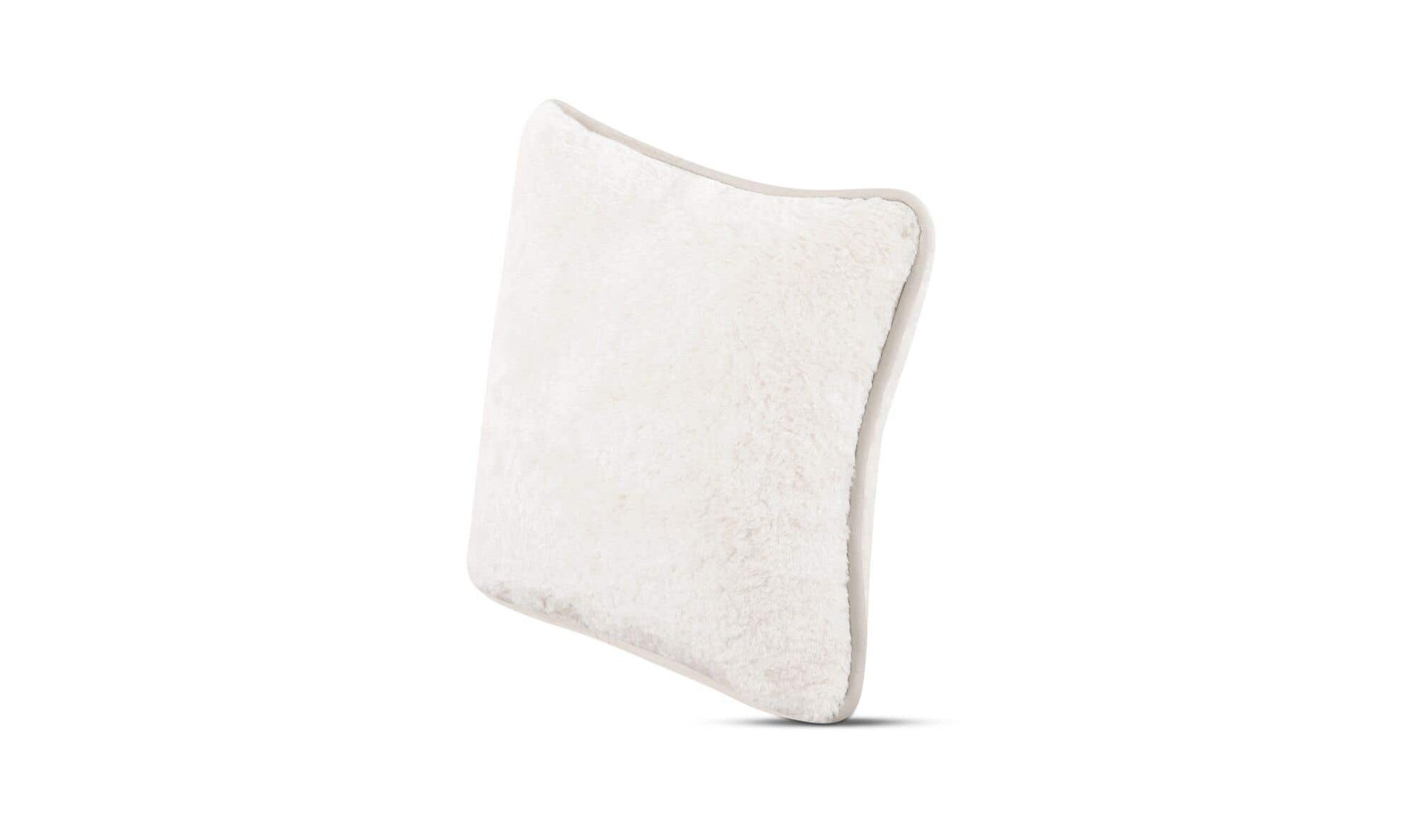 Carr 20In Cushion Faux Fur Cream by Moe's Home Collection - view 5