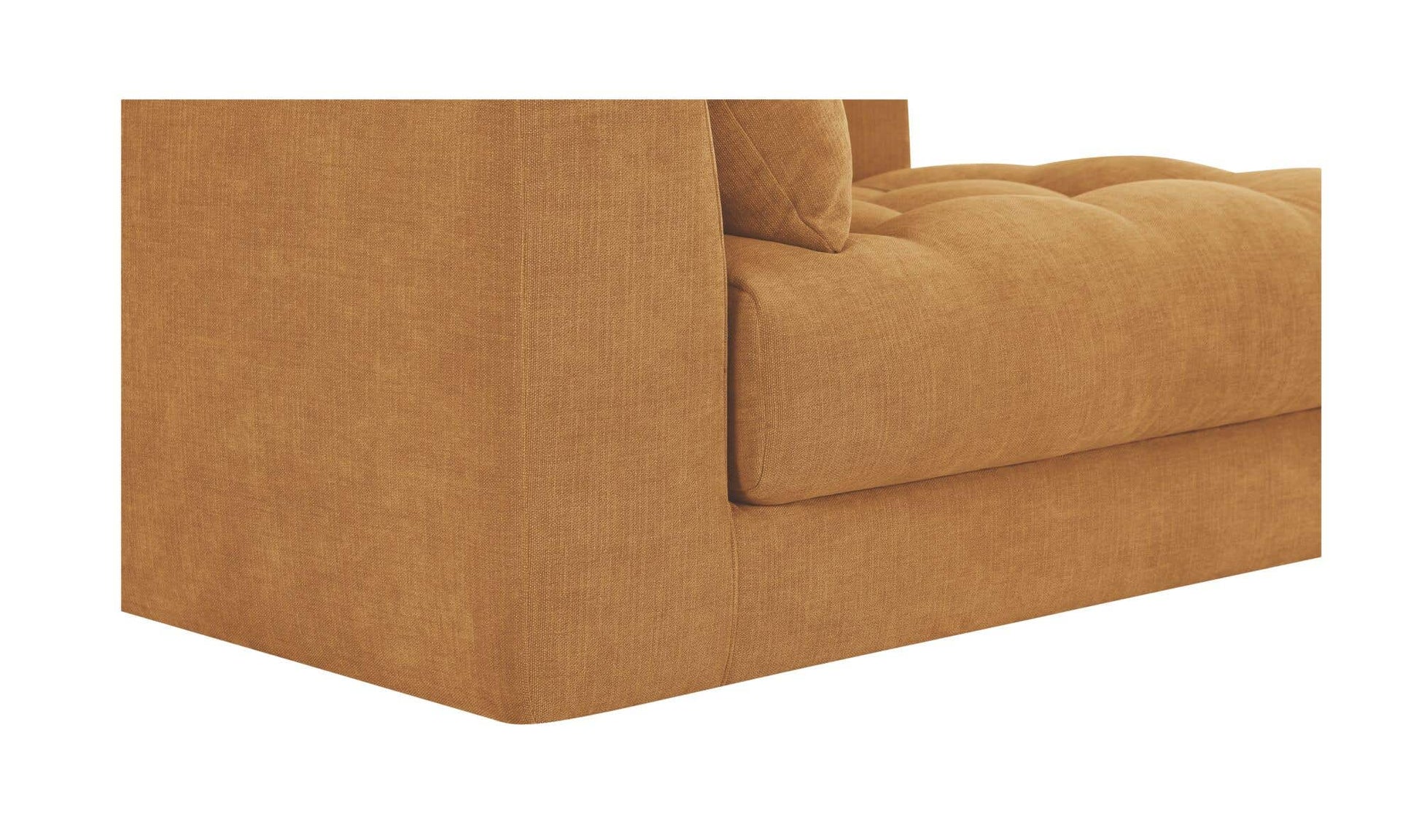 Davie Left Arm Facing Chair Golden Yellow by Moe's Home Collection - view 17