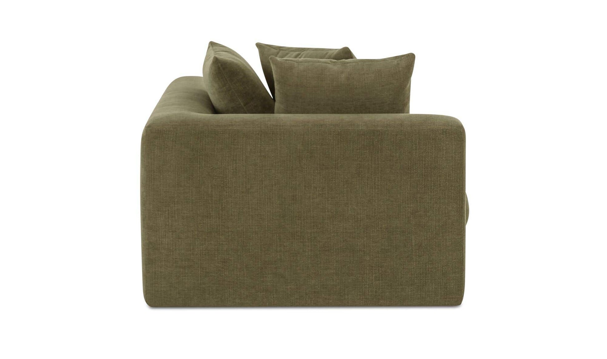 Davie Left Arm Facing Chair Olive by Moe's Home Collection - view 6