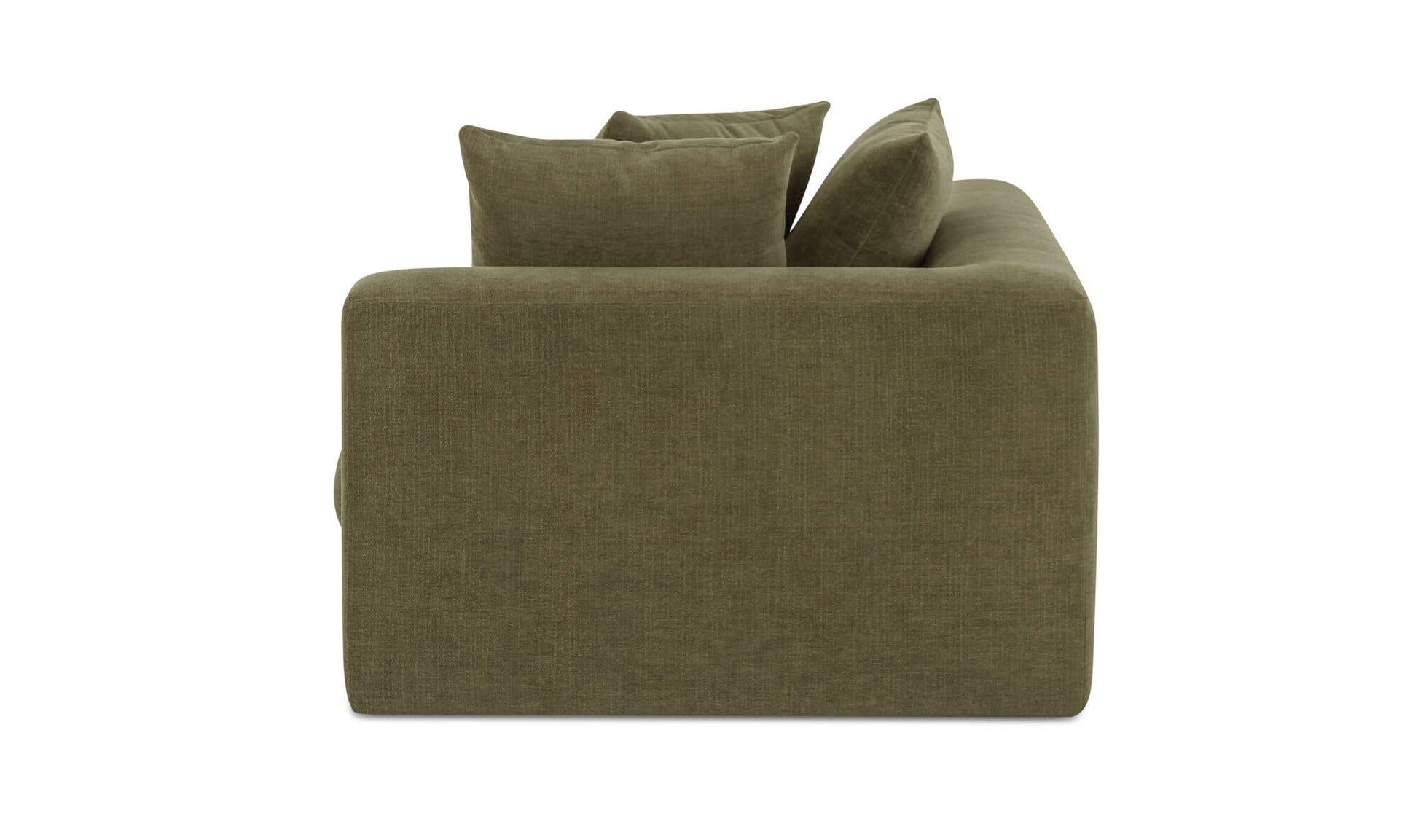Davie Right Arm Facing Chair Olive by Moe's Home Collection - view 9