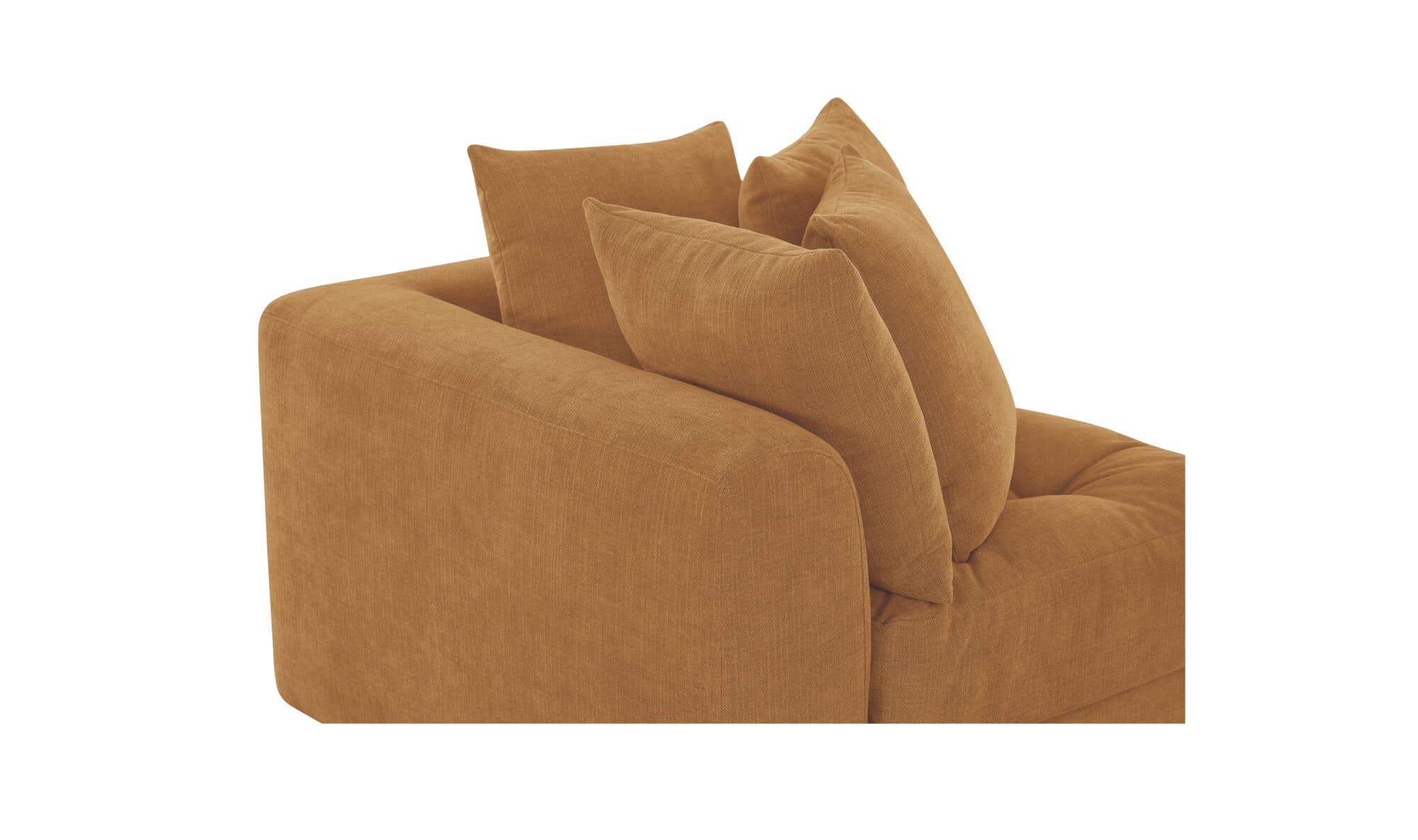 Davie Corner Chair Golden Yellow by Moe's Home Collection - view 10