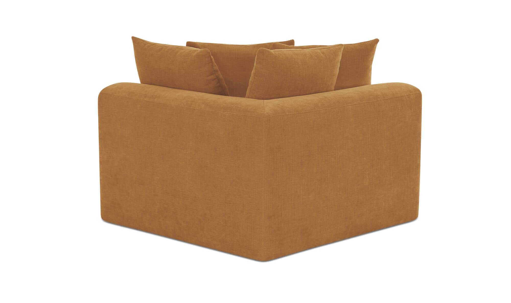 Davie Corner Chair Golden Yellow by Moe's Home Collection - view 8