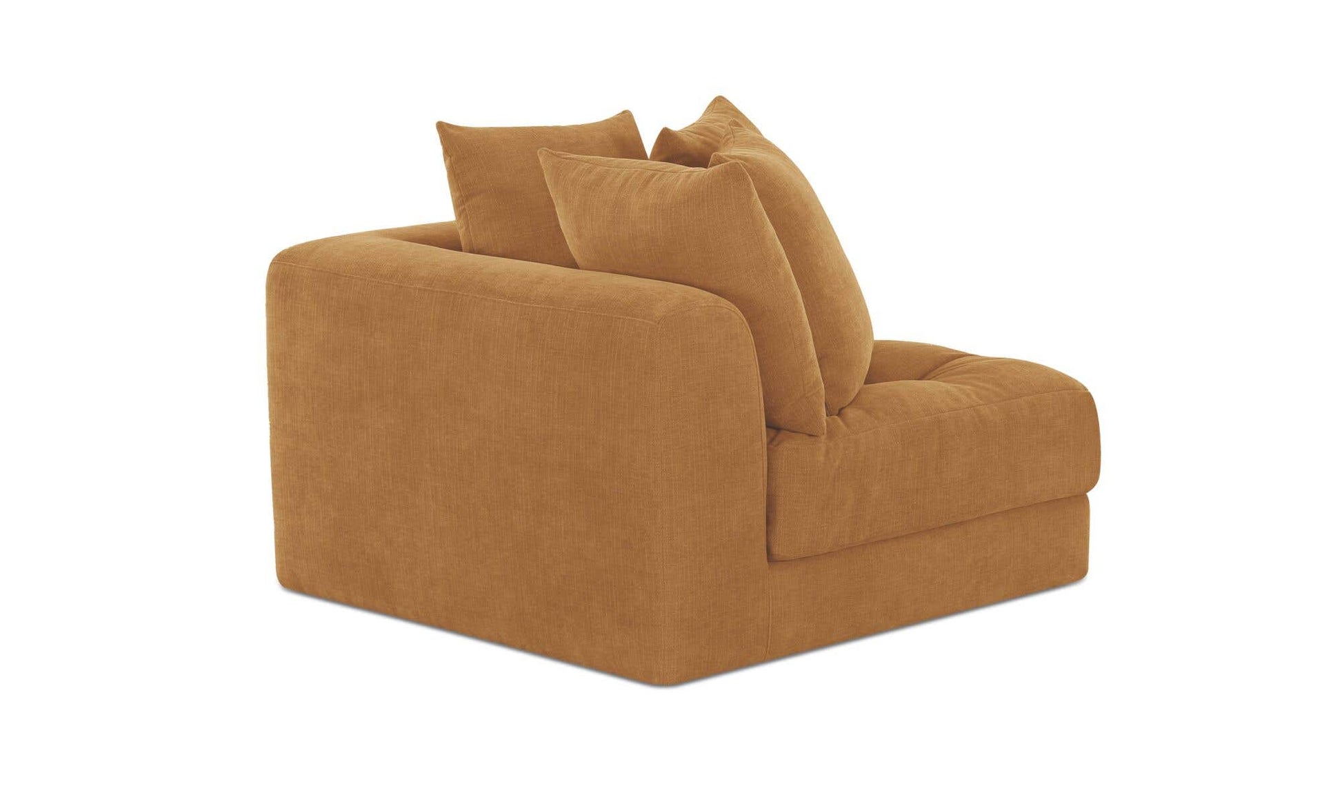 Davie Corner Chair Golden Yellow by Moe's Home Collection - view 5