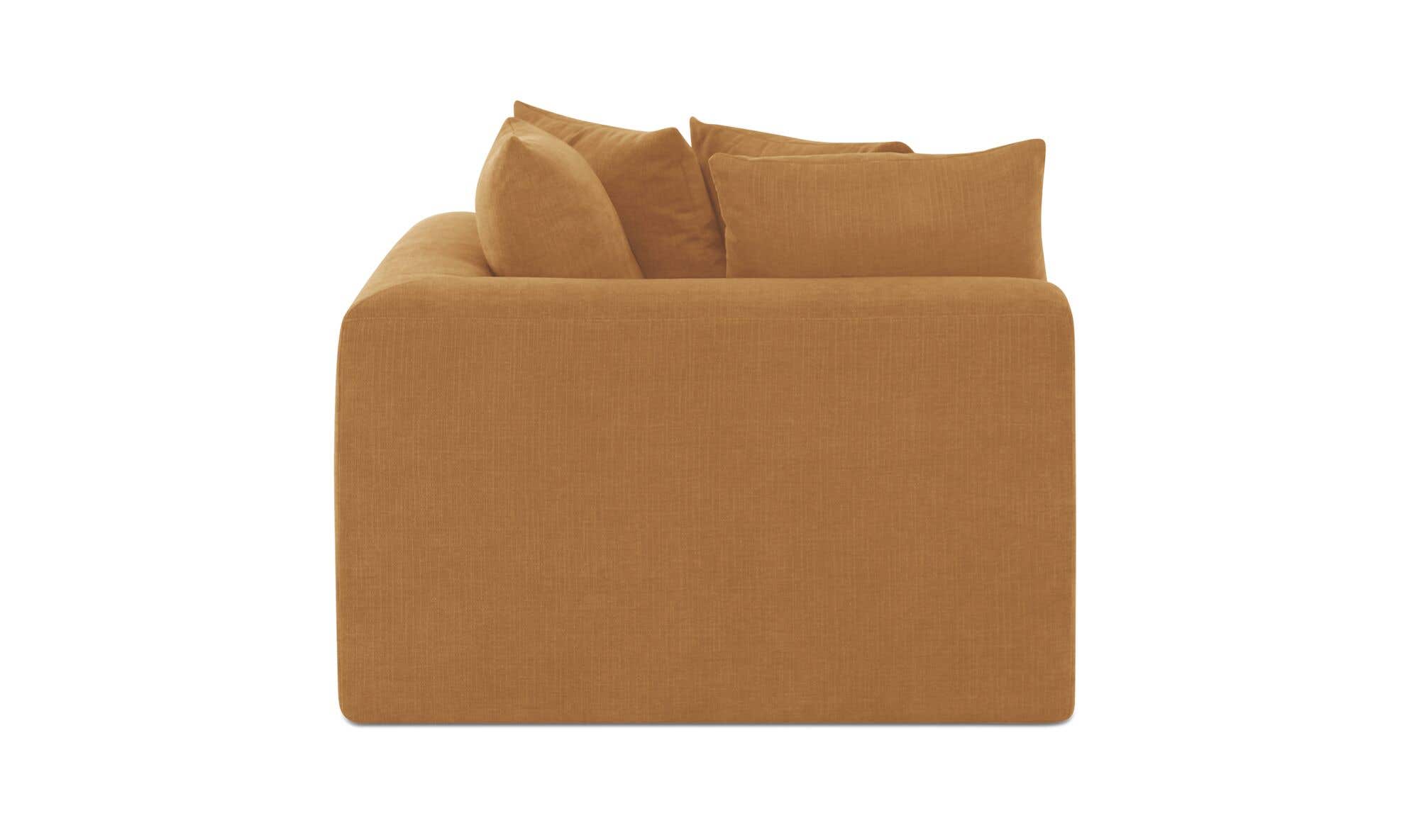 Davie Corner Chair Golden Yellow by Moe's Home Collection - view 9