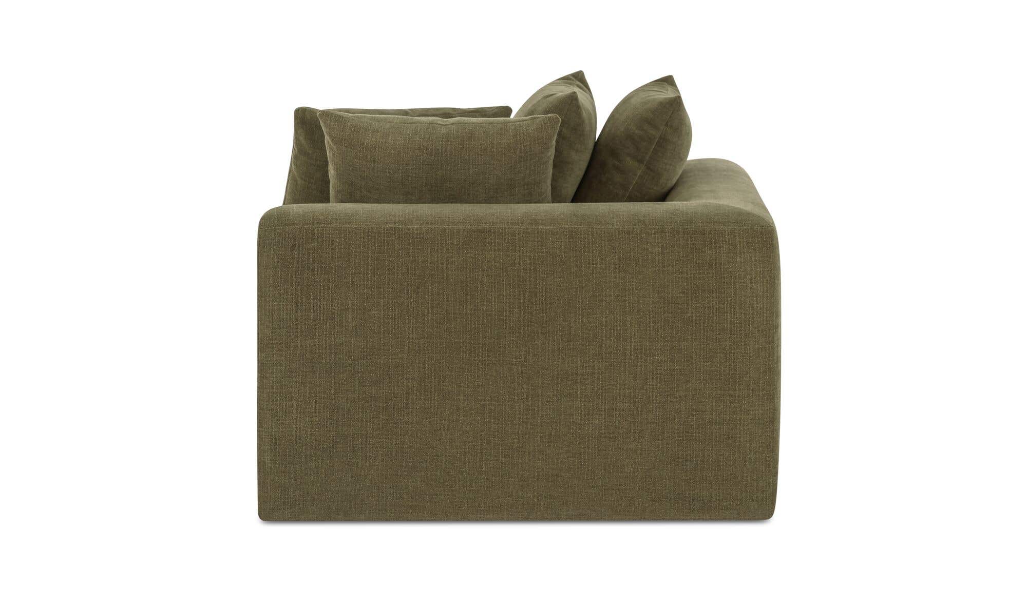 Davie Corner Chair Olive by Moe's Home Collection - view 8