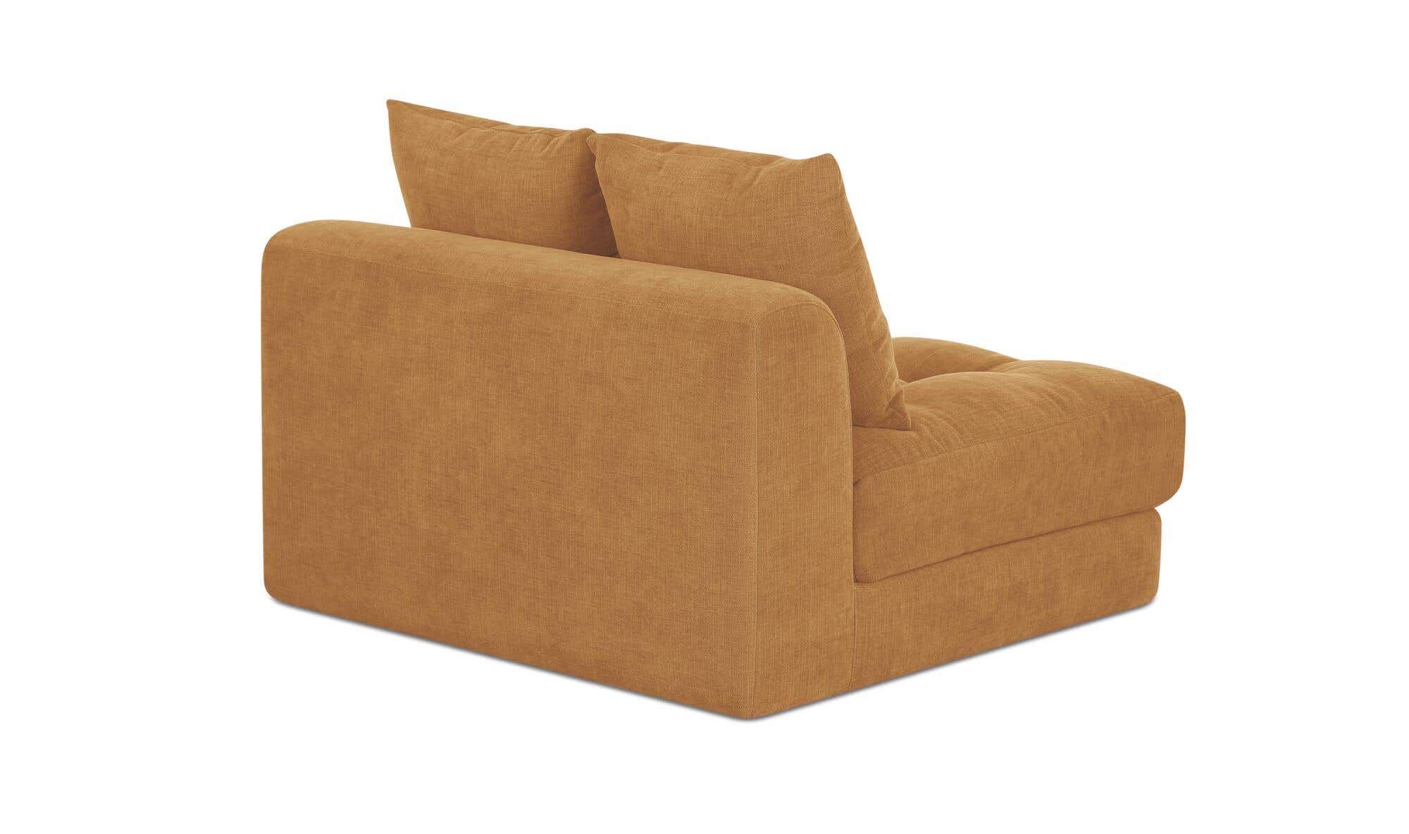 Davie Slipper Chair Golden Yellow by Moe's Home Collection - view 15