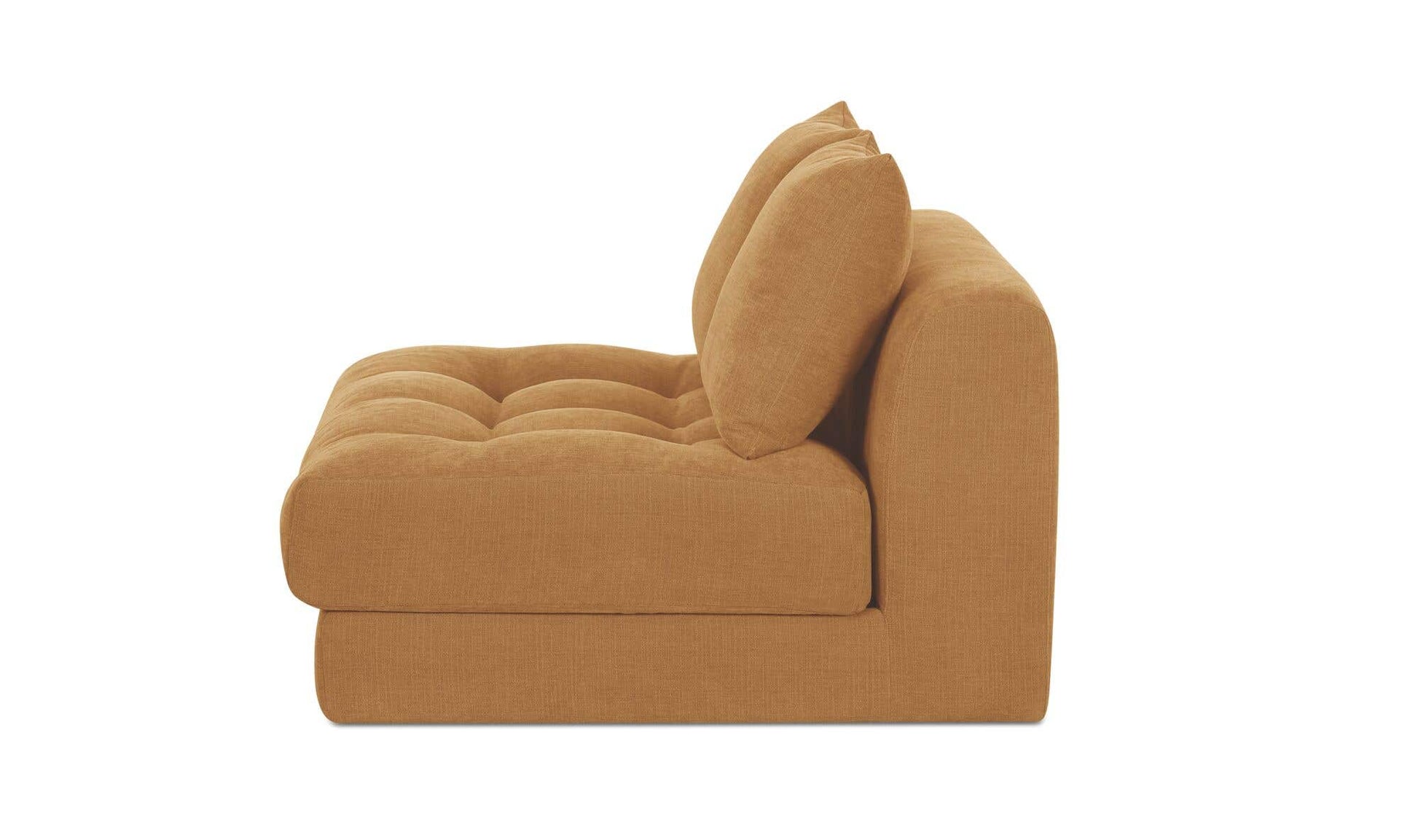 Davie Slipper Chair Golden Yellow by Moe's Home Collection - view 16