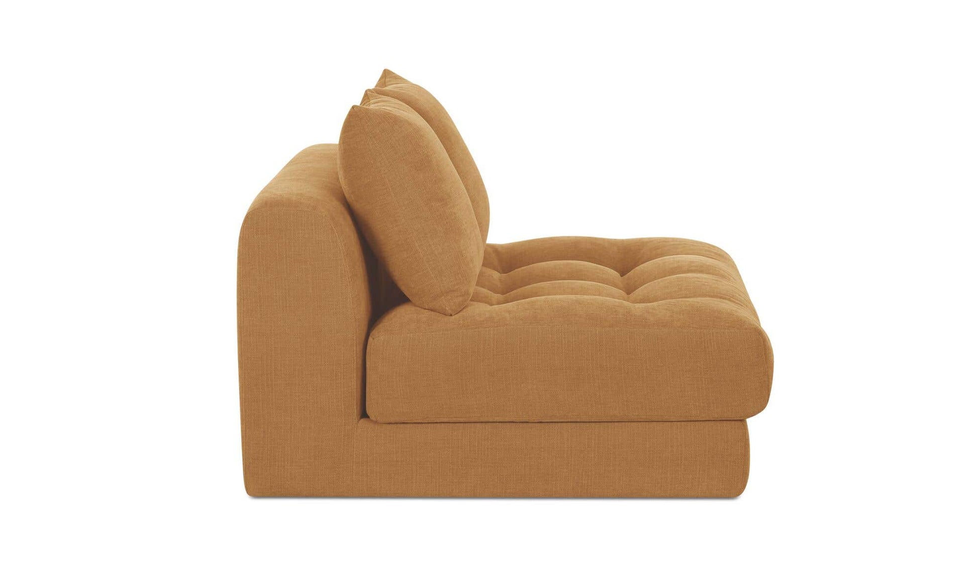 Davie Slipper Chair Golden Yellow by Moe's Home Collection - view 12
