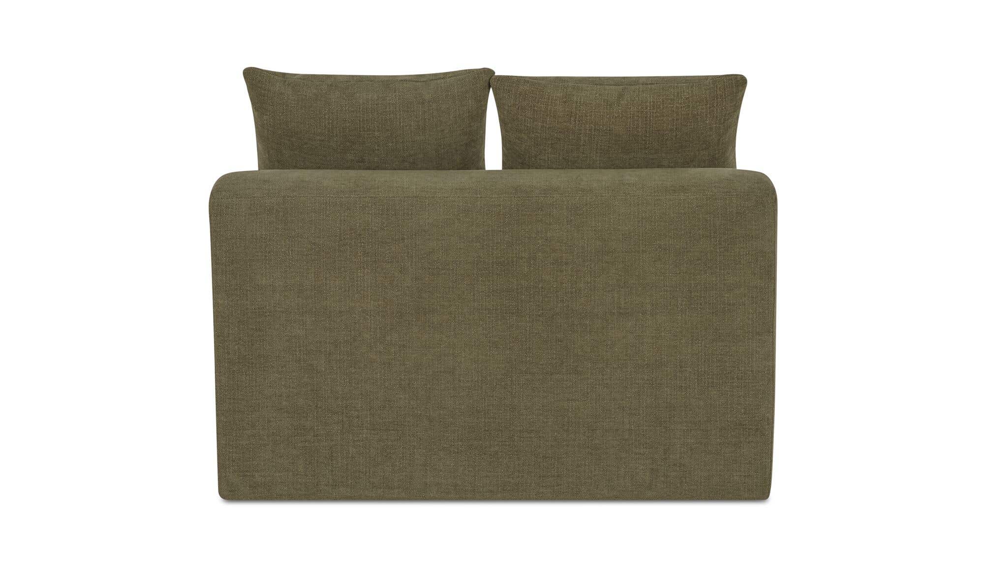 Davie Slipper Chair Olive by Moe's Home Collection - view 7