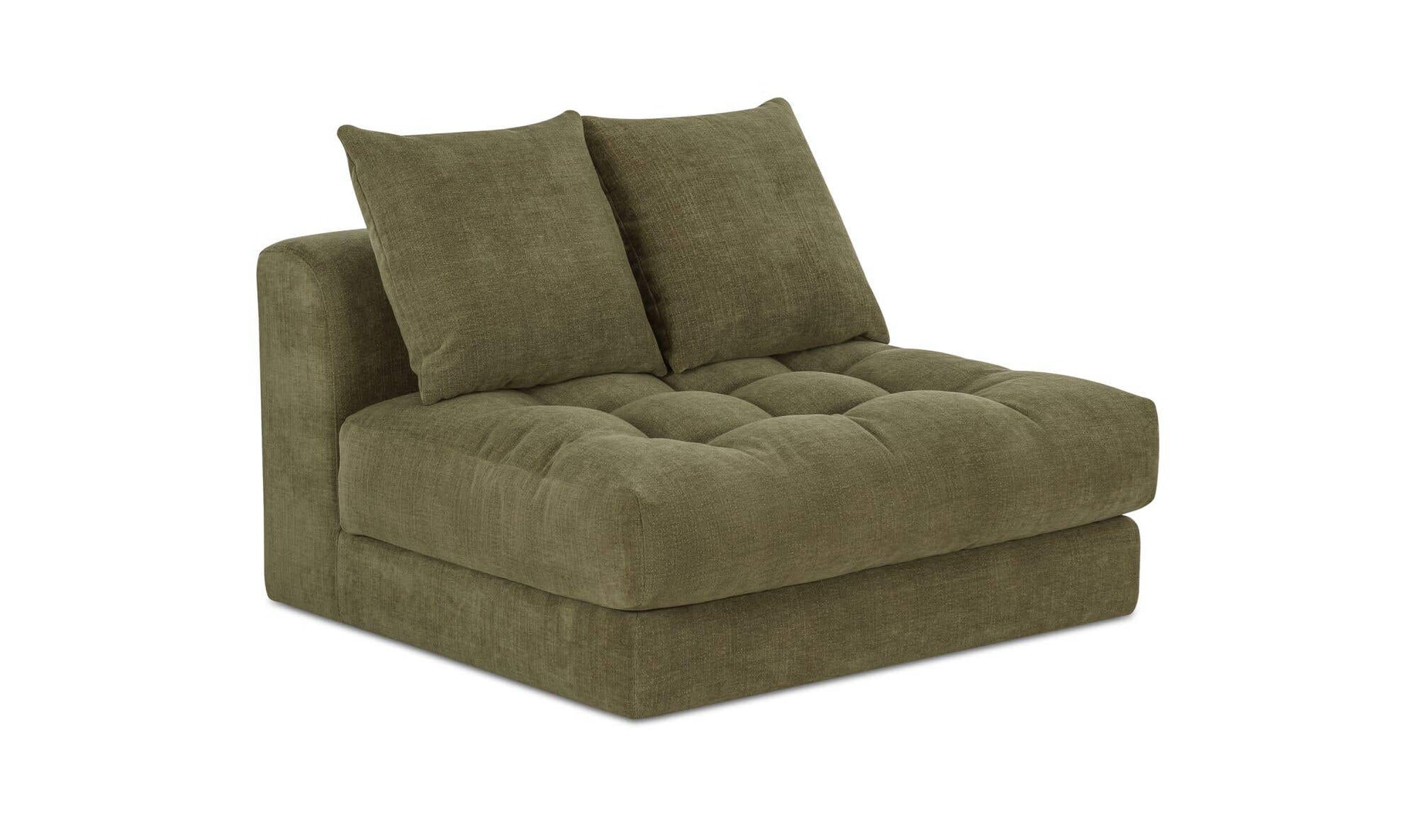 Davie Slipper Chair Olive by Moe's Home Collection - view 5